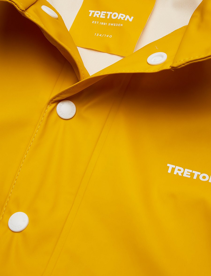 Tretorn - KIDS WINGS RAINCOAT - shell- & regenjacken - 078/spectra yellow - 2