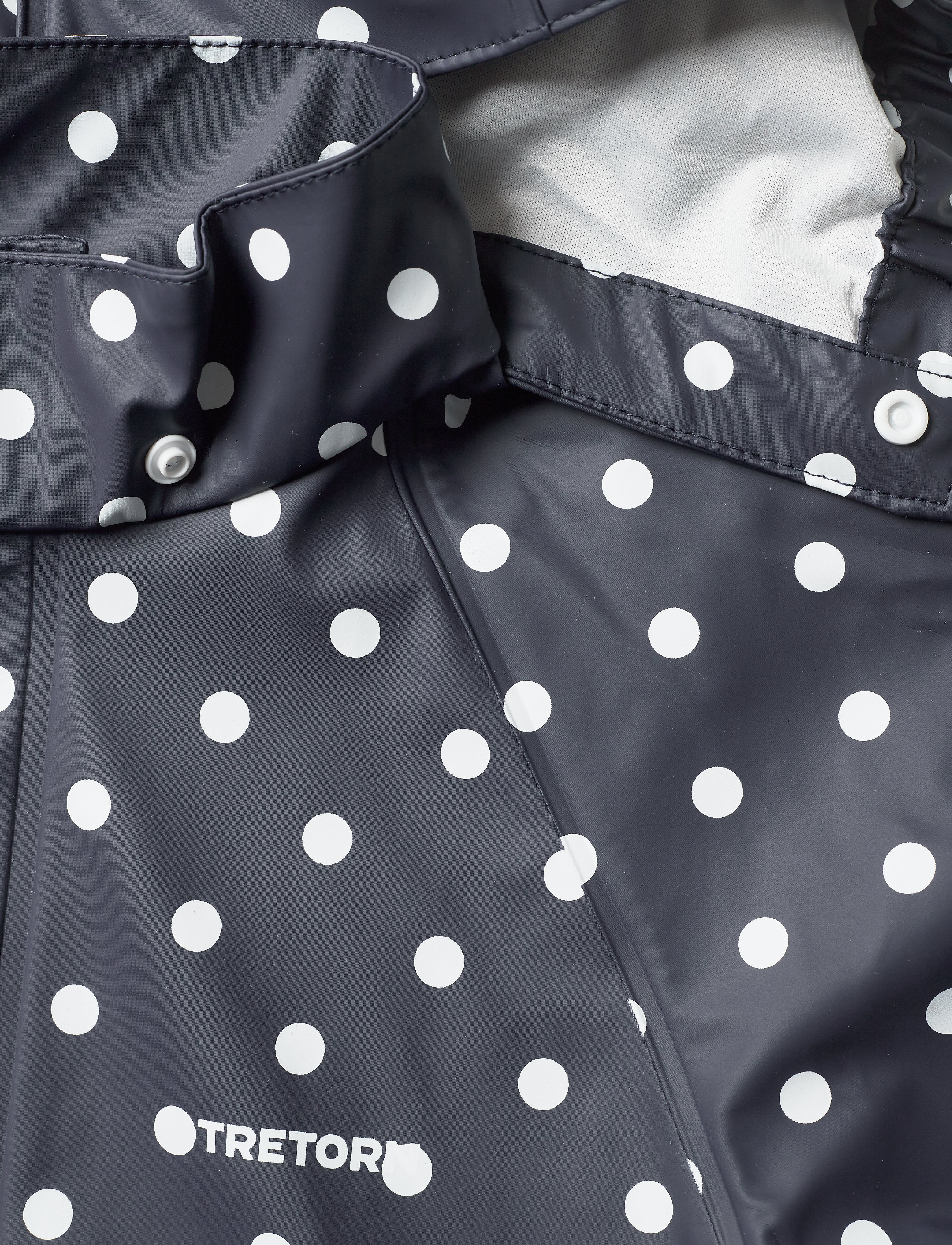 Tretorn - KIDS WINGS RAINCOAT - shell- & regnjakker - 087/navy/dot - 3