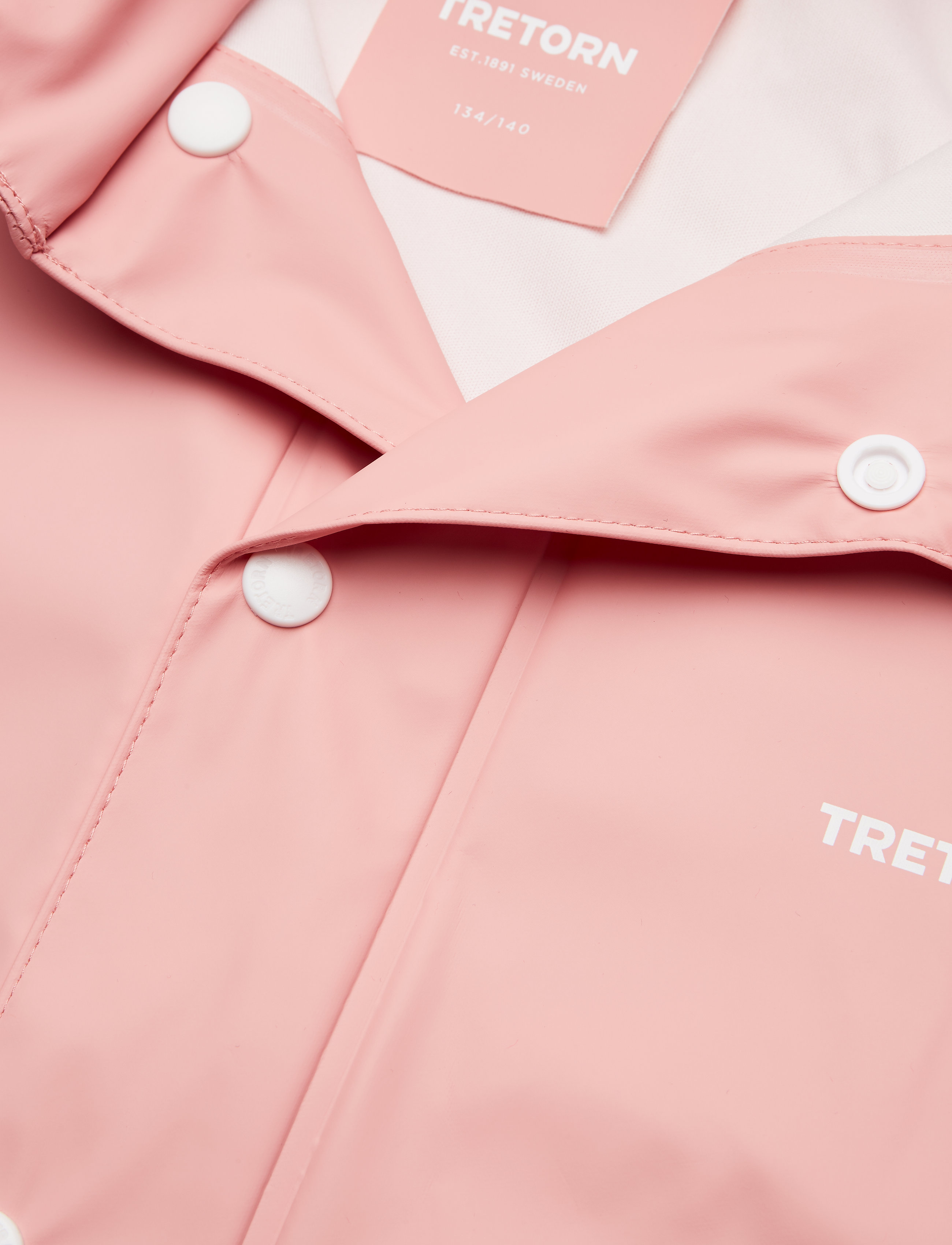 Tretorn - KIDS WINGS RAINCOAT - shell- & regnjakker - 099/light rose - 2