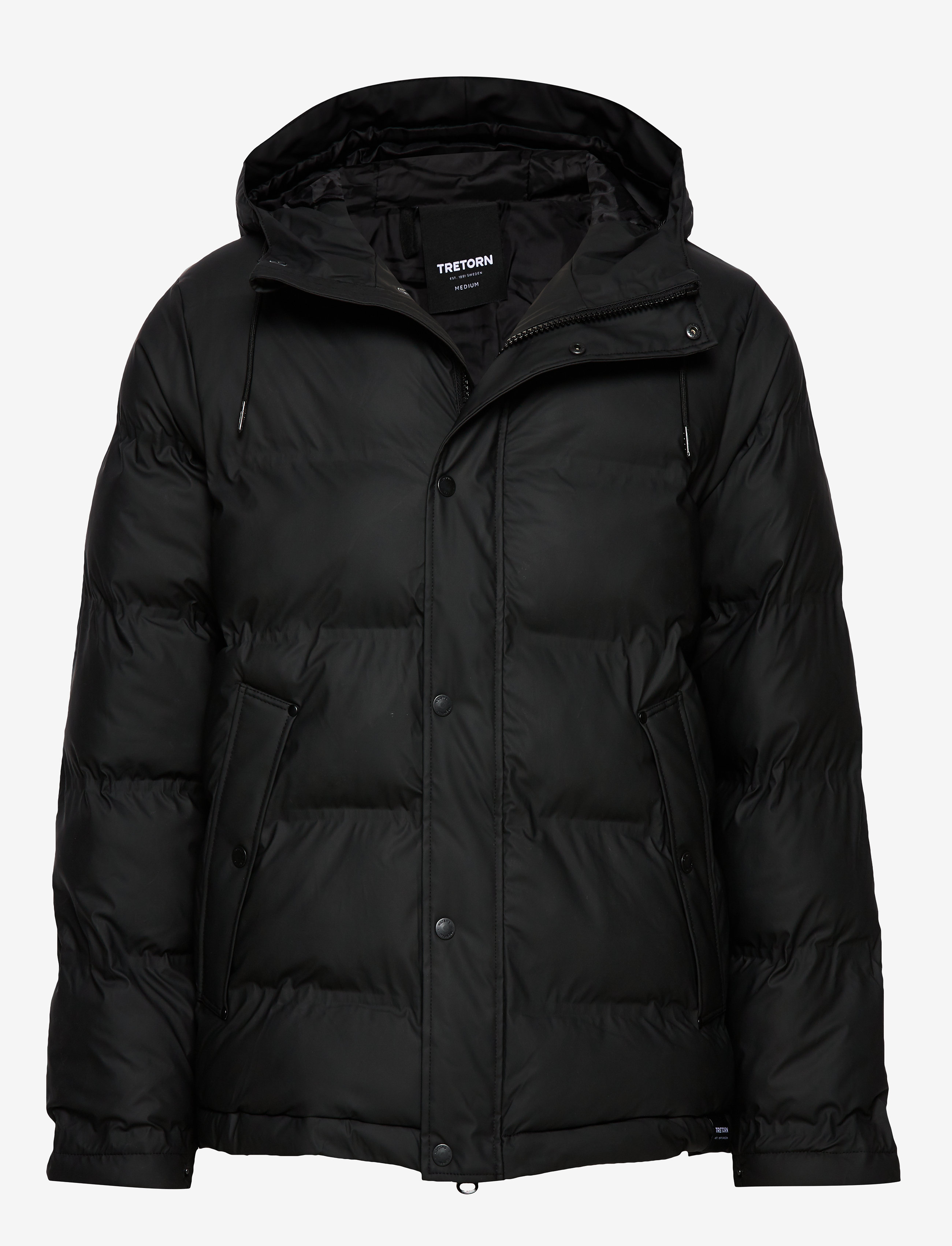 Tretorn BAFFLE JACKET - Overtøj - BLACK / black