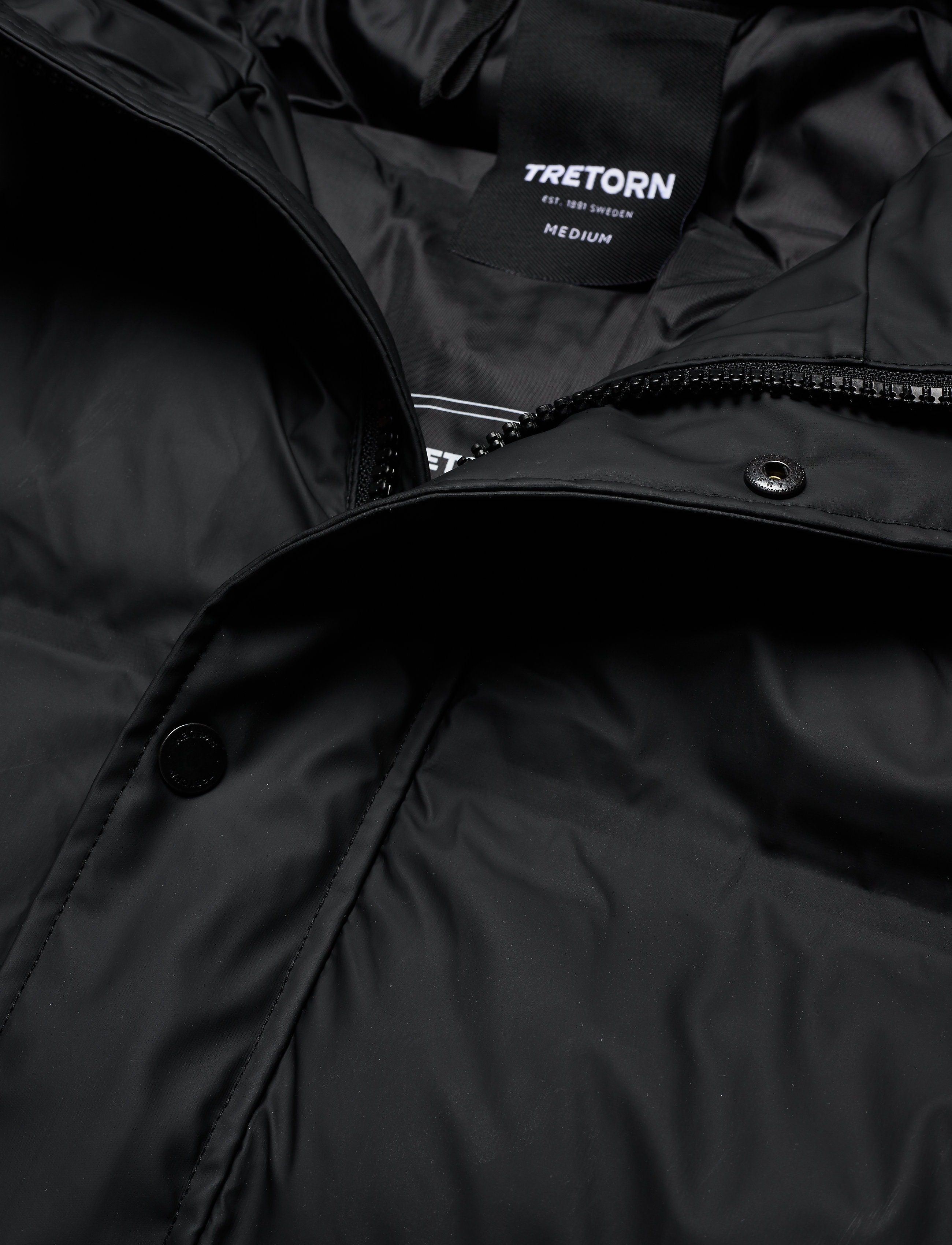 Tretorn - BAFFLE JACKET - talvejoped - black - 3