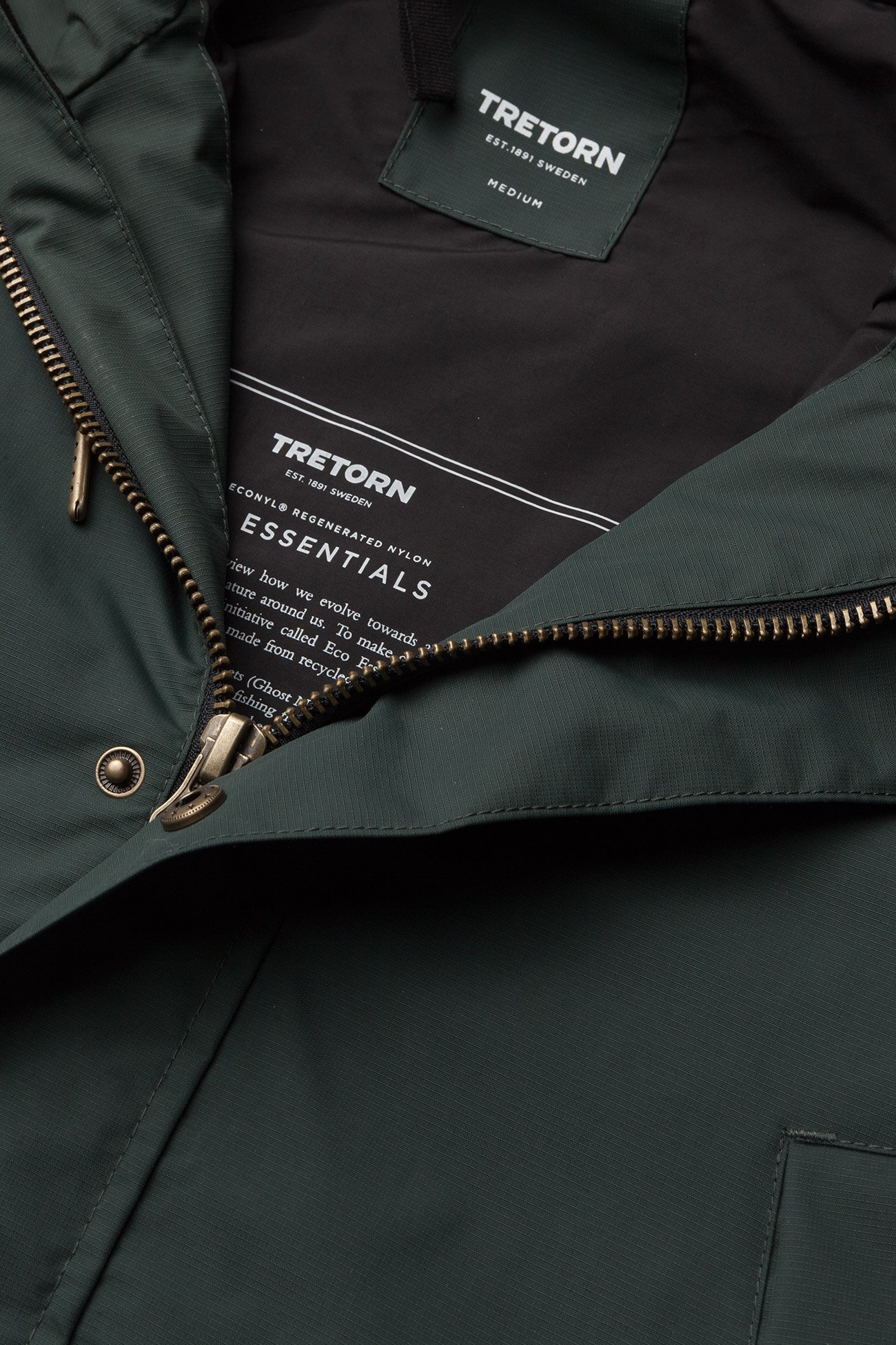 Tretorn - MENS RAIN JACKET FROM THE SEA - 024/kelp green - 3