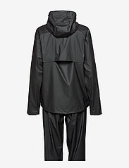 Tretorn - PACKABLE RAINSET - spring jackets - 010/black - 2