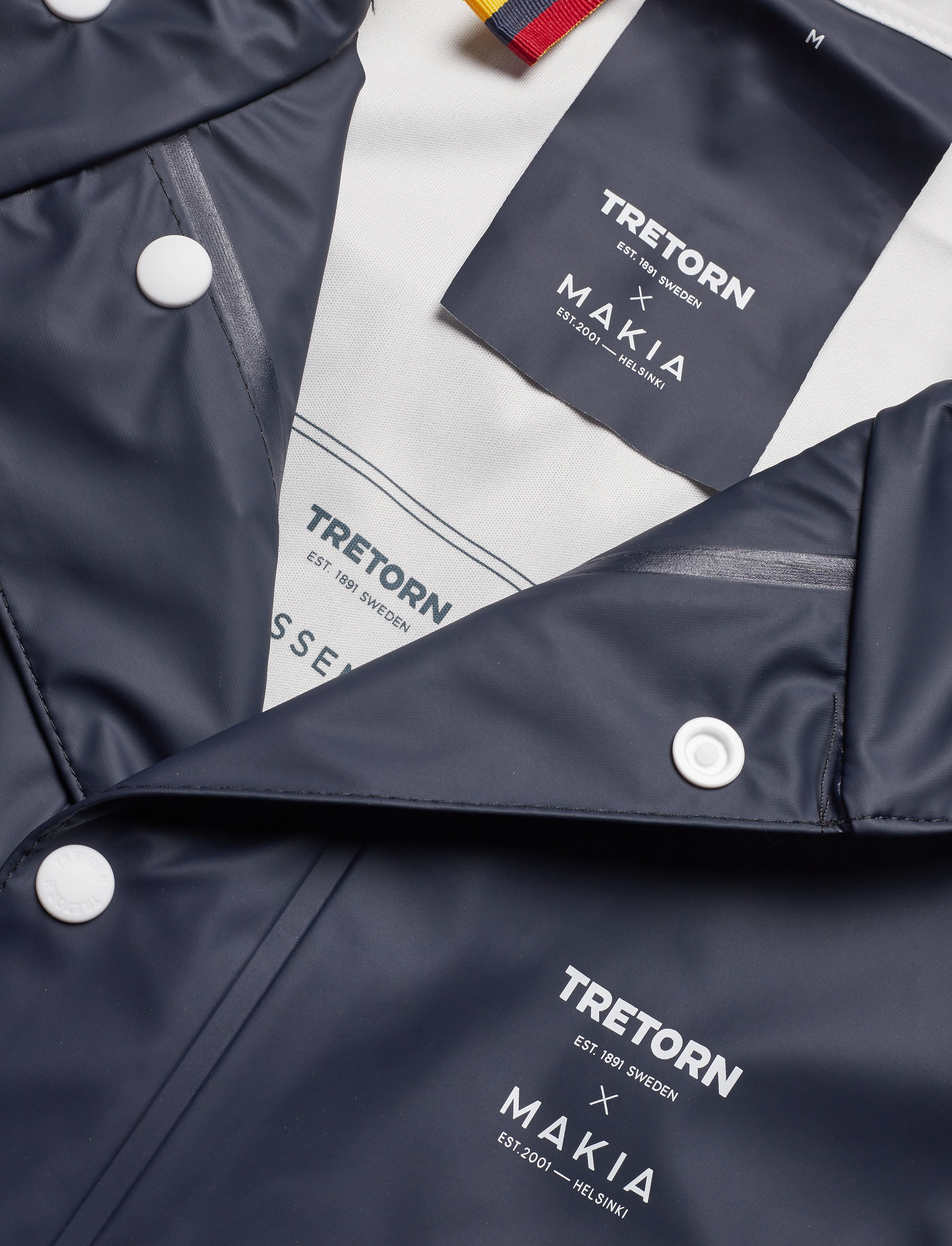 Tretorn - TRETORN X MAKIA RAINJKT - 080/navy - 3