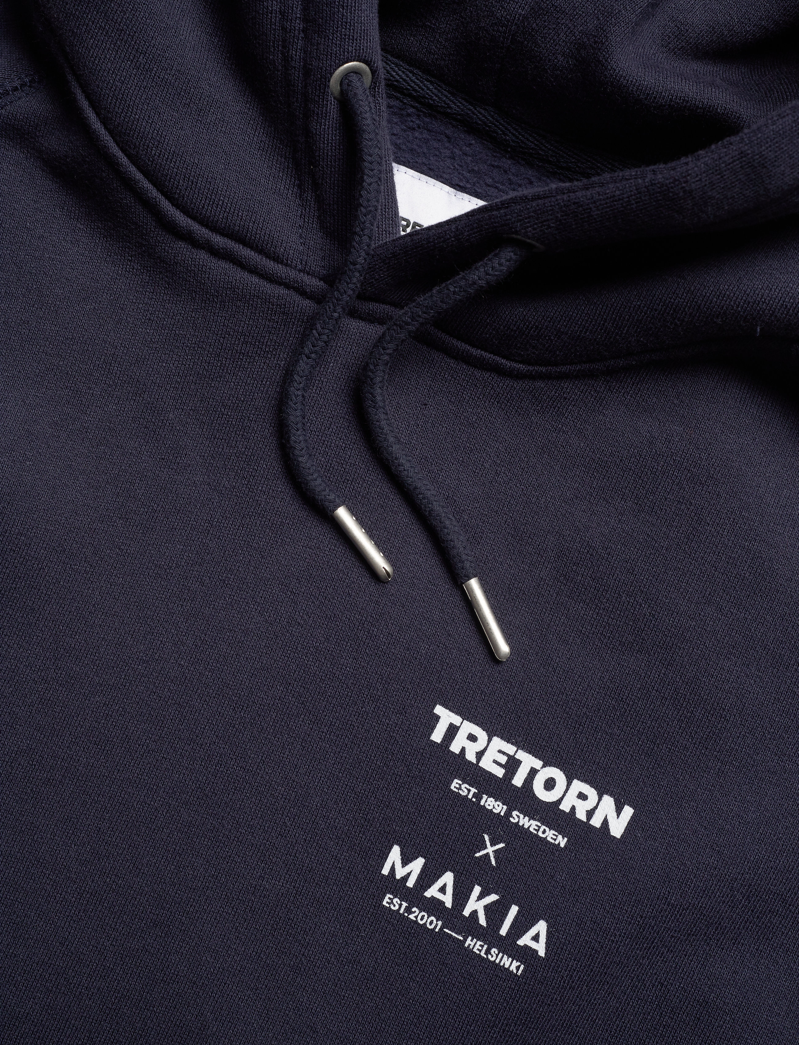 Tretorn - TRETORN X MAKIA HOODED SWEATSH - 083/dark blue - 2