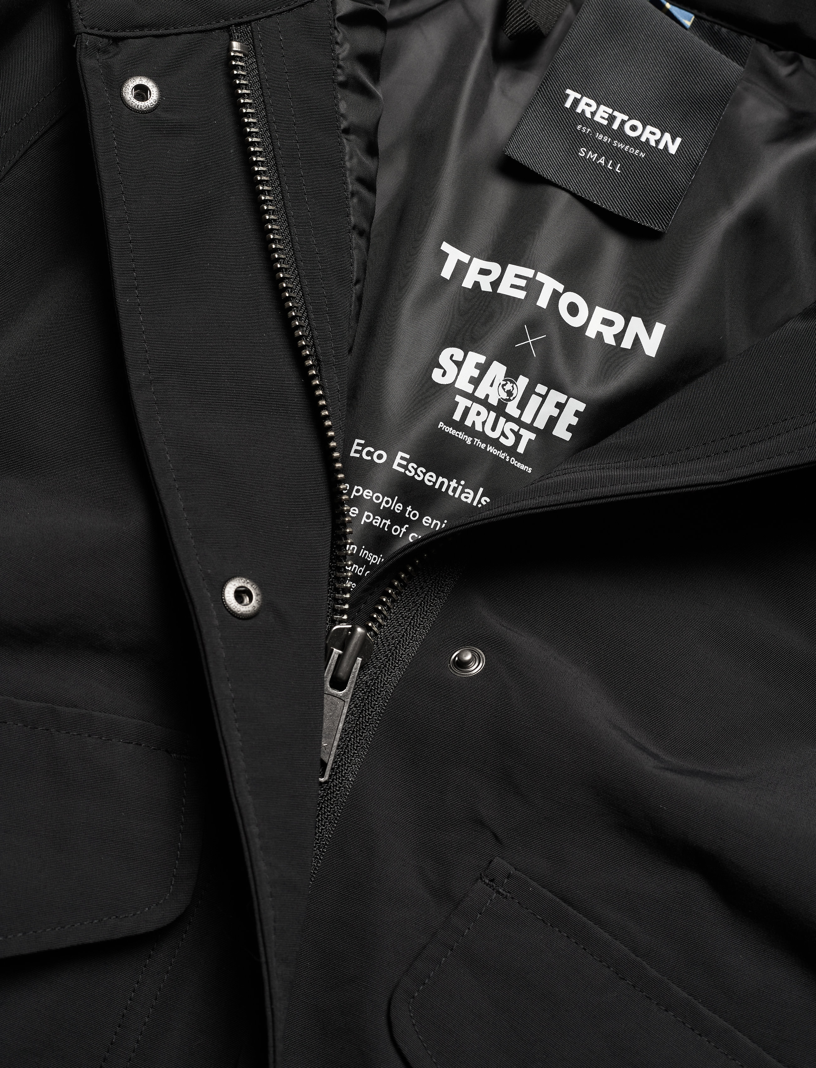 Tretorn - OCEAN NET PARKA WMN - 011/jet black - 3