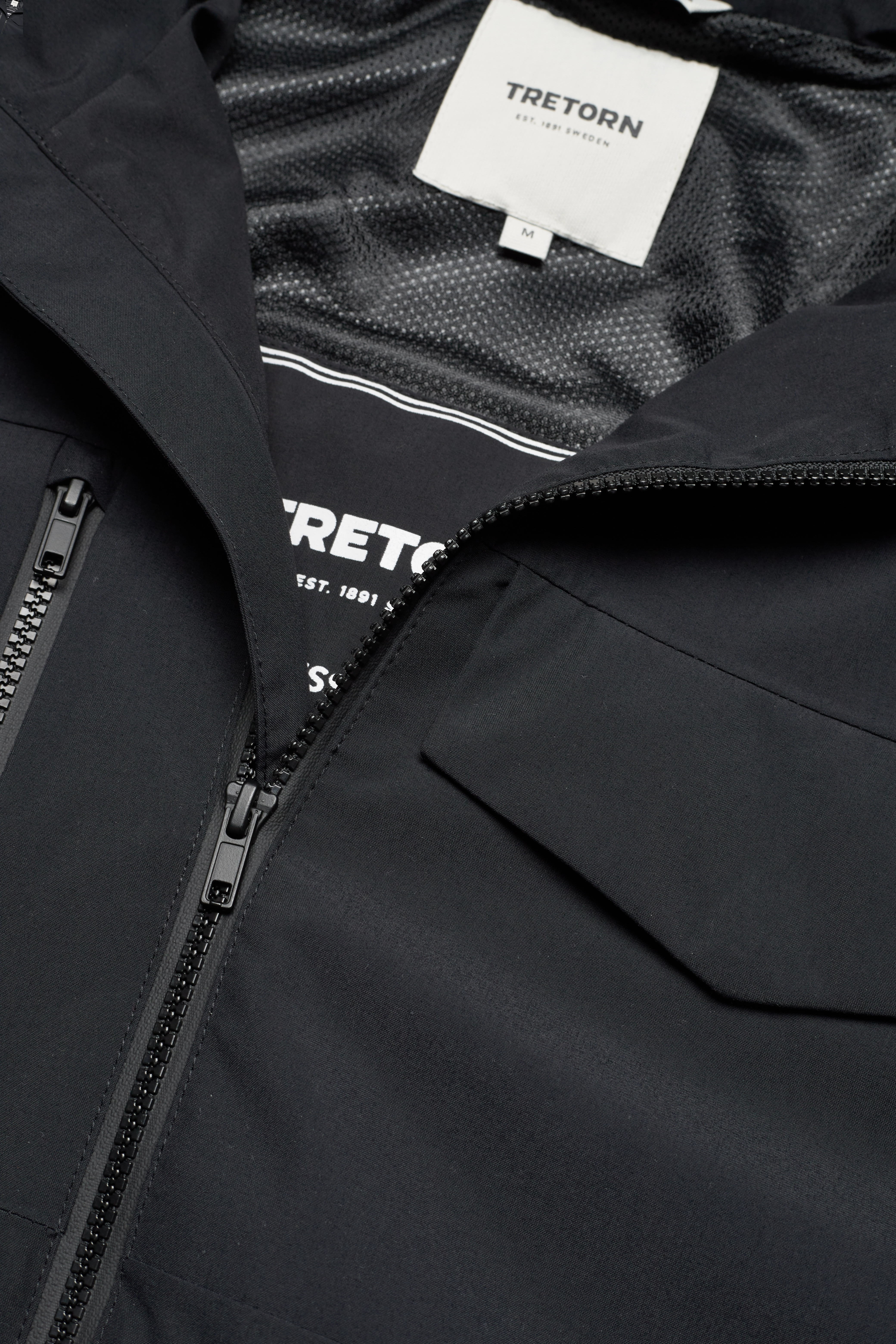 Tretorn - LYCKEBO JACKET - vindjakker - 010/black - 3