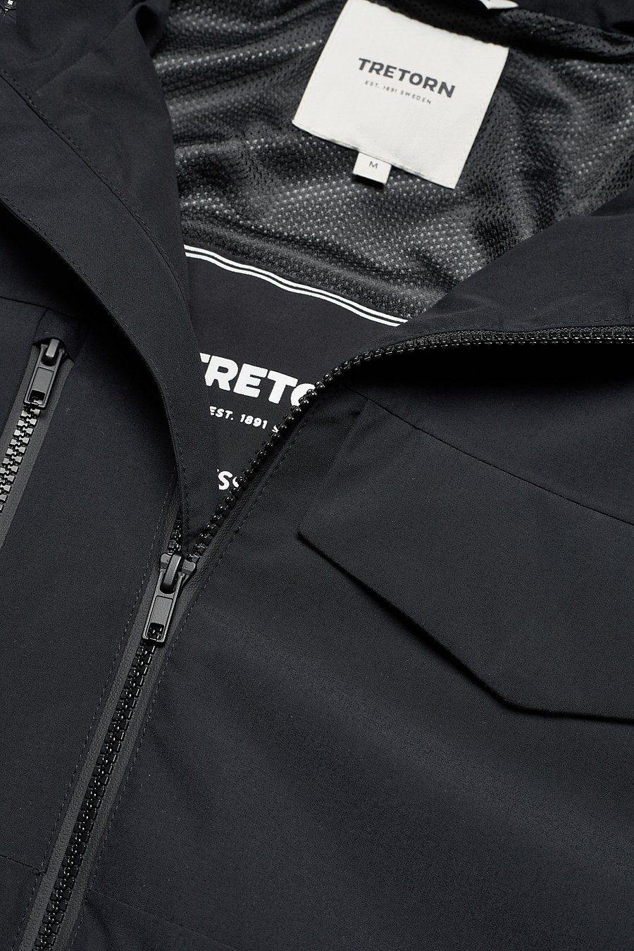 Tretorn - LYCKEBO JACKET - 010/black - 3