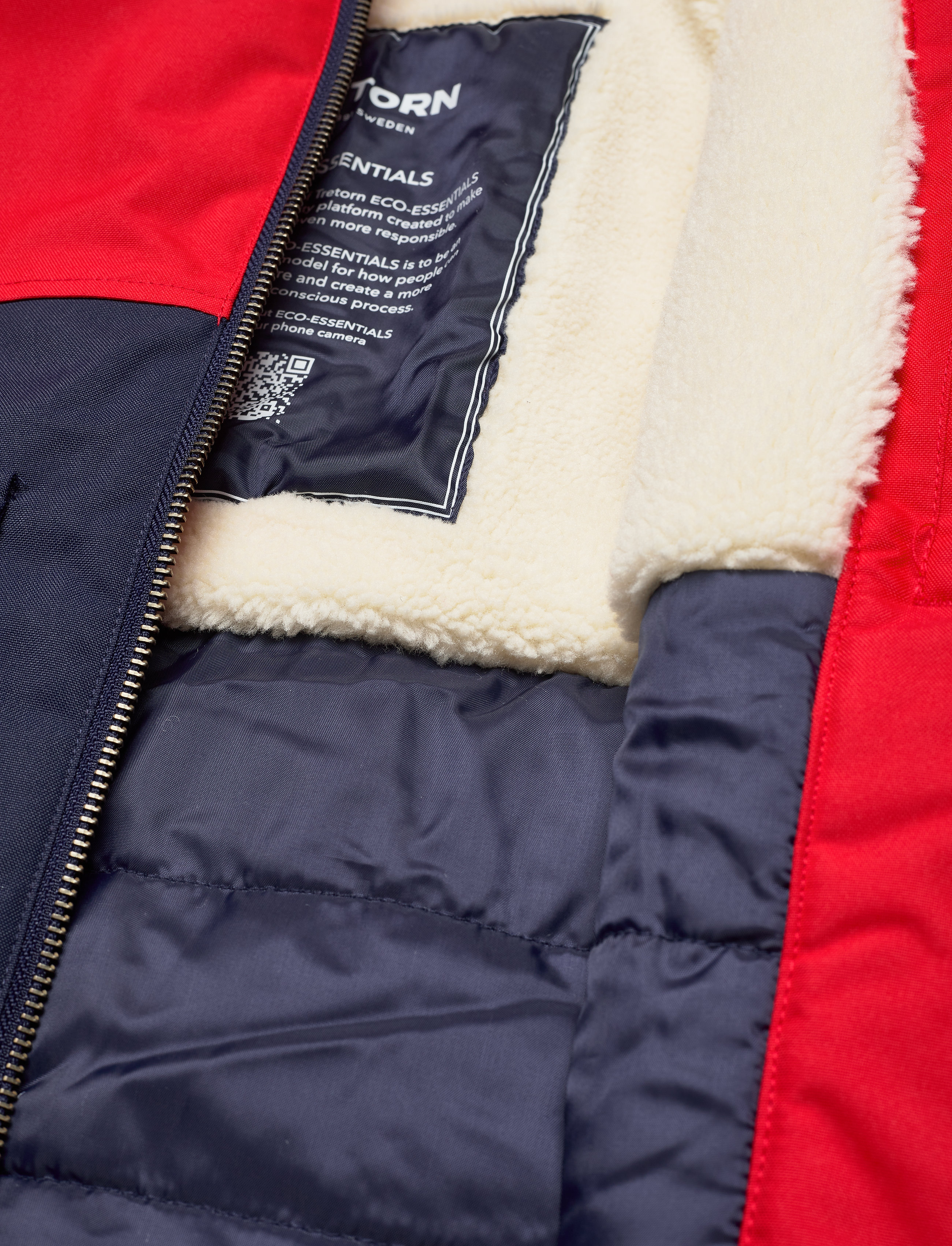 Tretorn - CAMPER JACKET JR?s - 055/bright red/ - 4