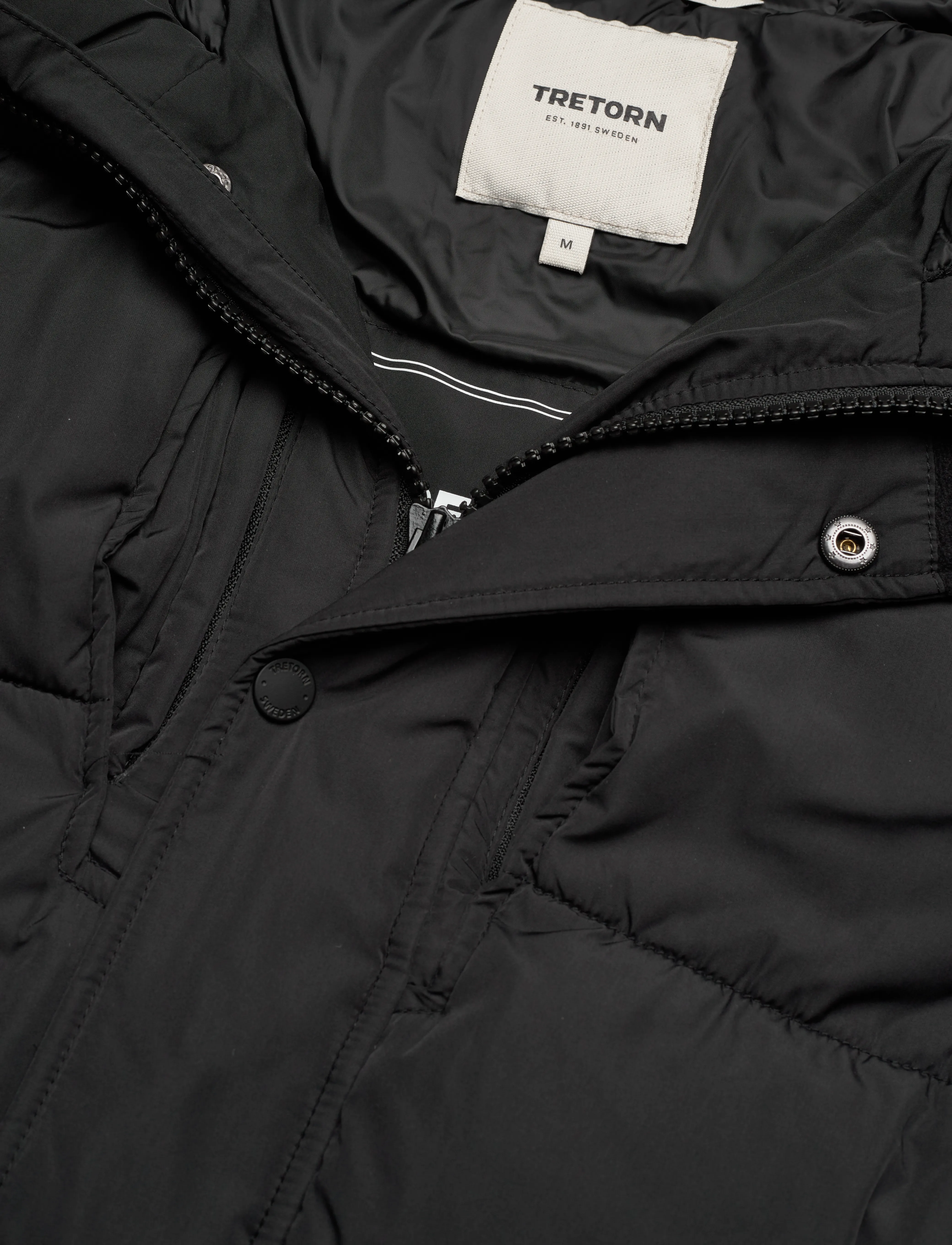 Tretorn - SHELTER JACKET M’s - 011/jet black - 2