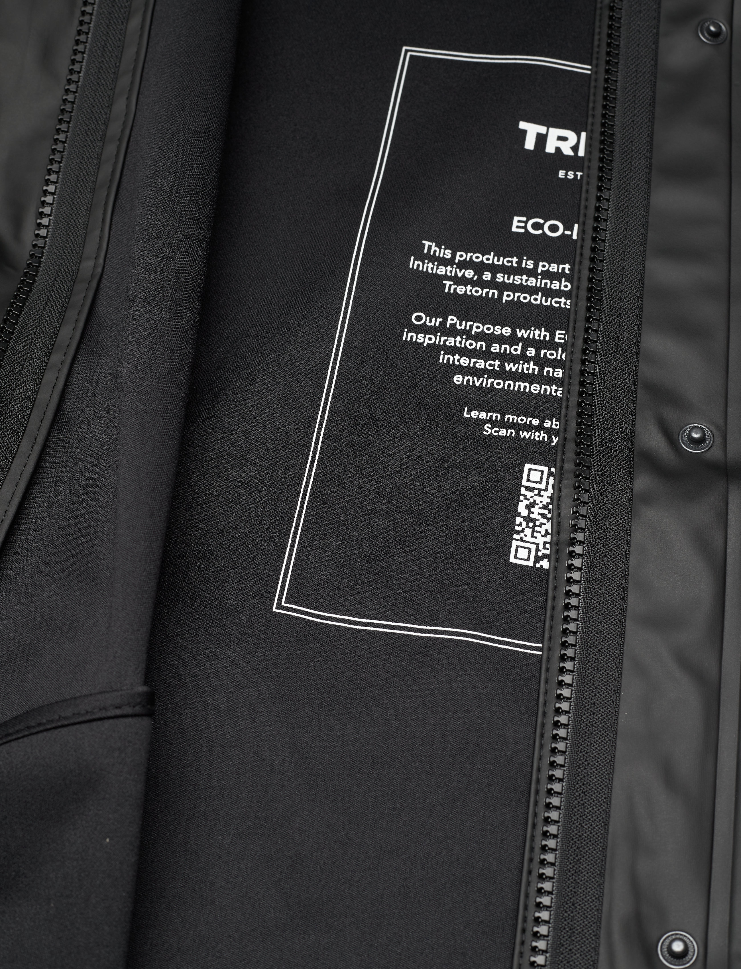 Tretorn - AVA WRAP PARKA - 010/black - 5