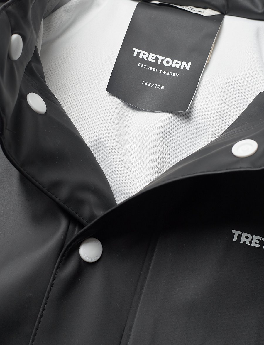 Tretorn - WINGS RAINJACKET JR - shell- & regenjacken - 010/black - 2
