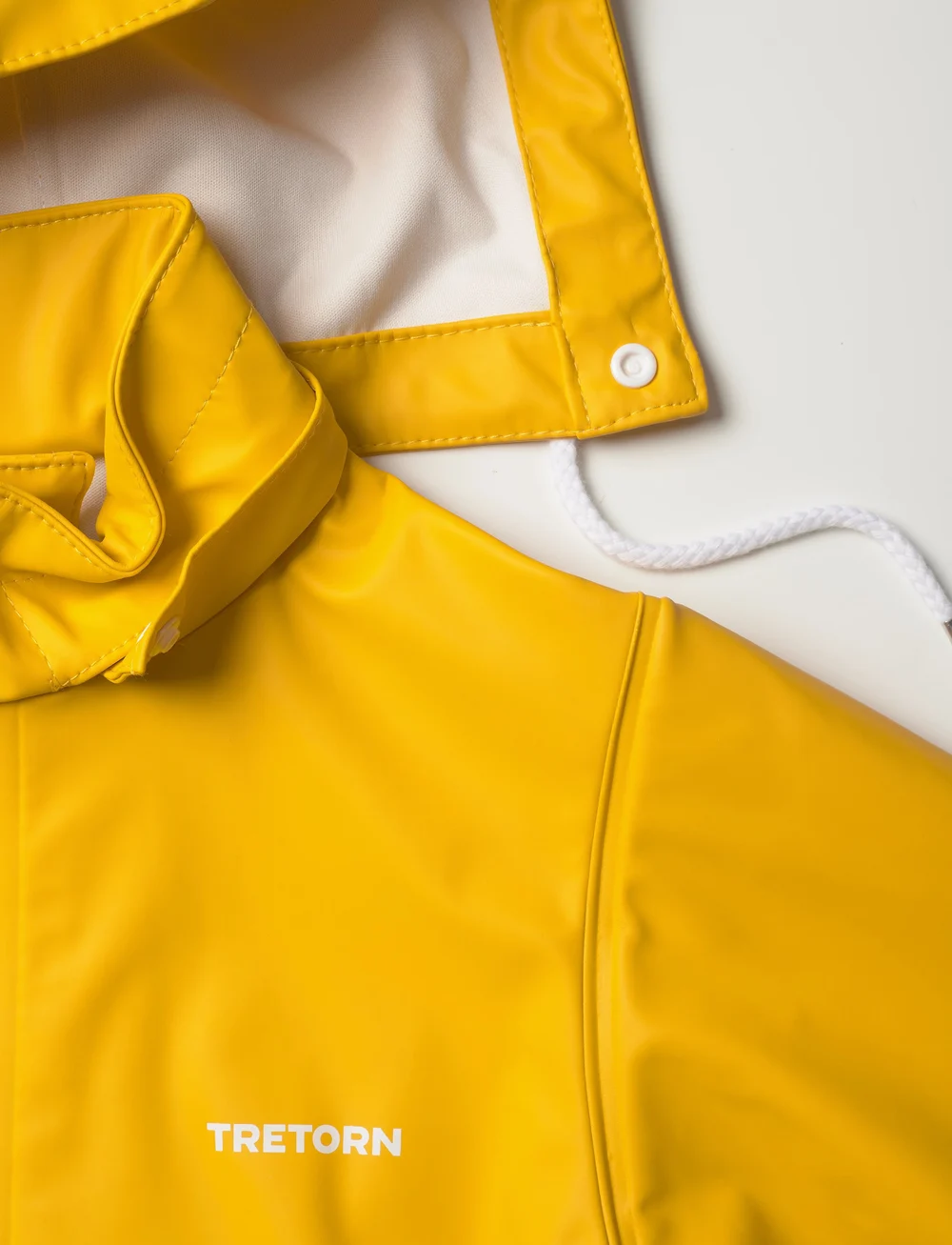 Tretorn - WINGS RAINJACKET JR - shell- & regenjacken - 078/spectra yellow - 2