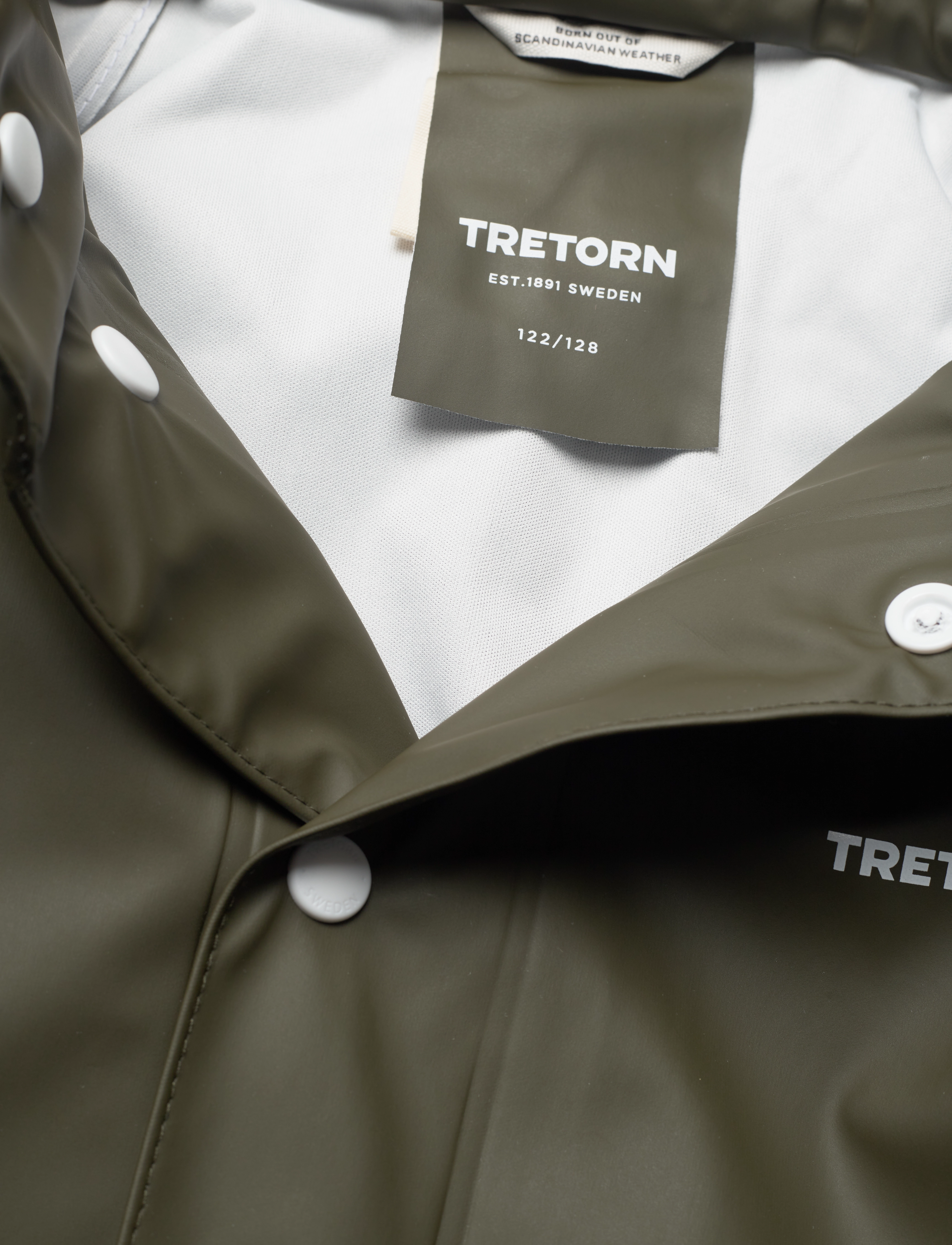 Tretorn - WINGS RAINJACKET JR - 502/forest gree - 2