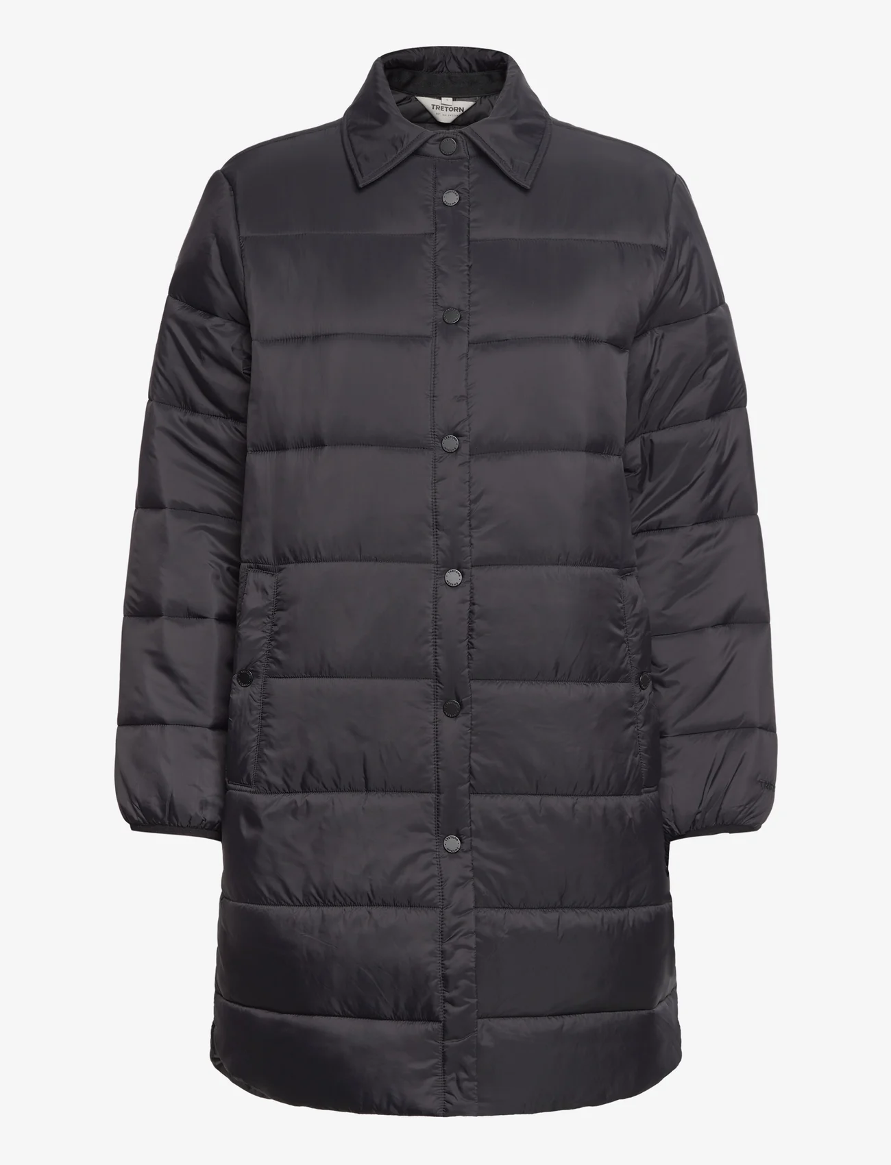 Tretorn - PADDED LONG SHIRT - winter jackets - 050/jet black - 0