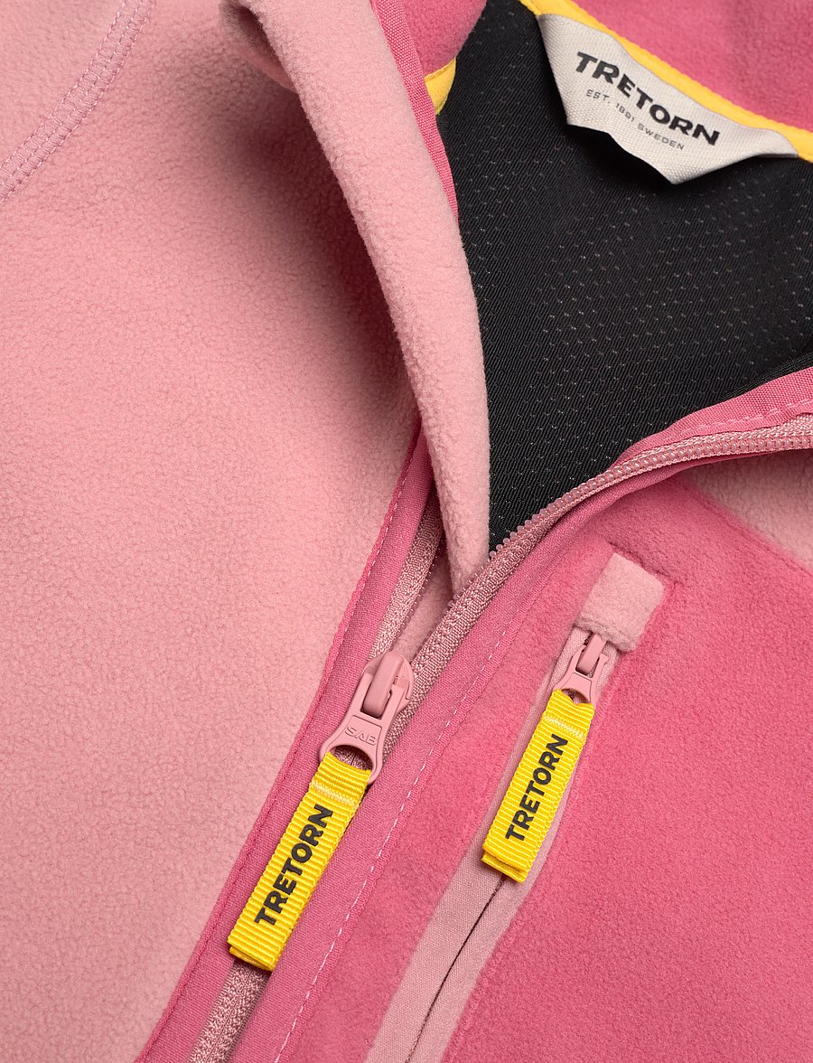 Tretorn - WIND FLEECE JACKET - isolierte jacken - 700/light rose - 2