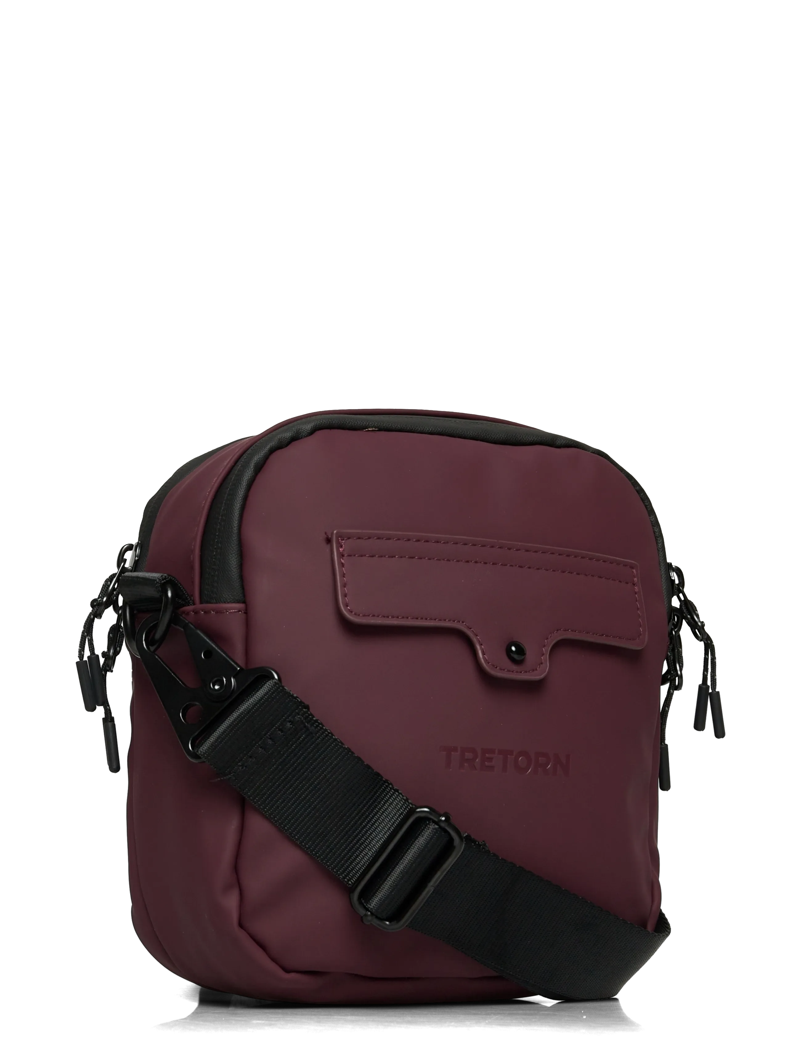 Tretorn - PU CROSSBODY BAG - vatnsheldar töskur - 314/burgundy - 2