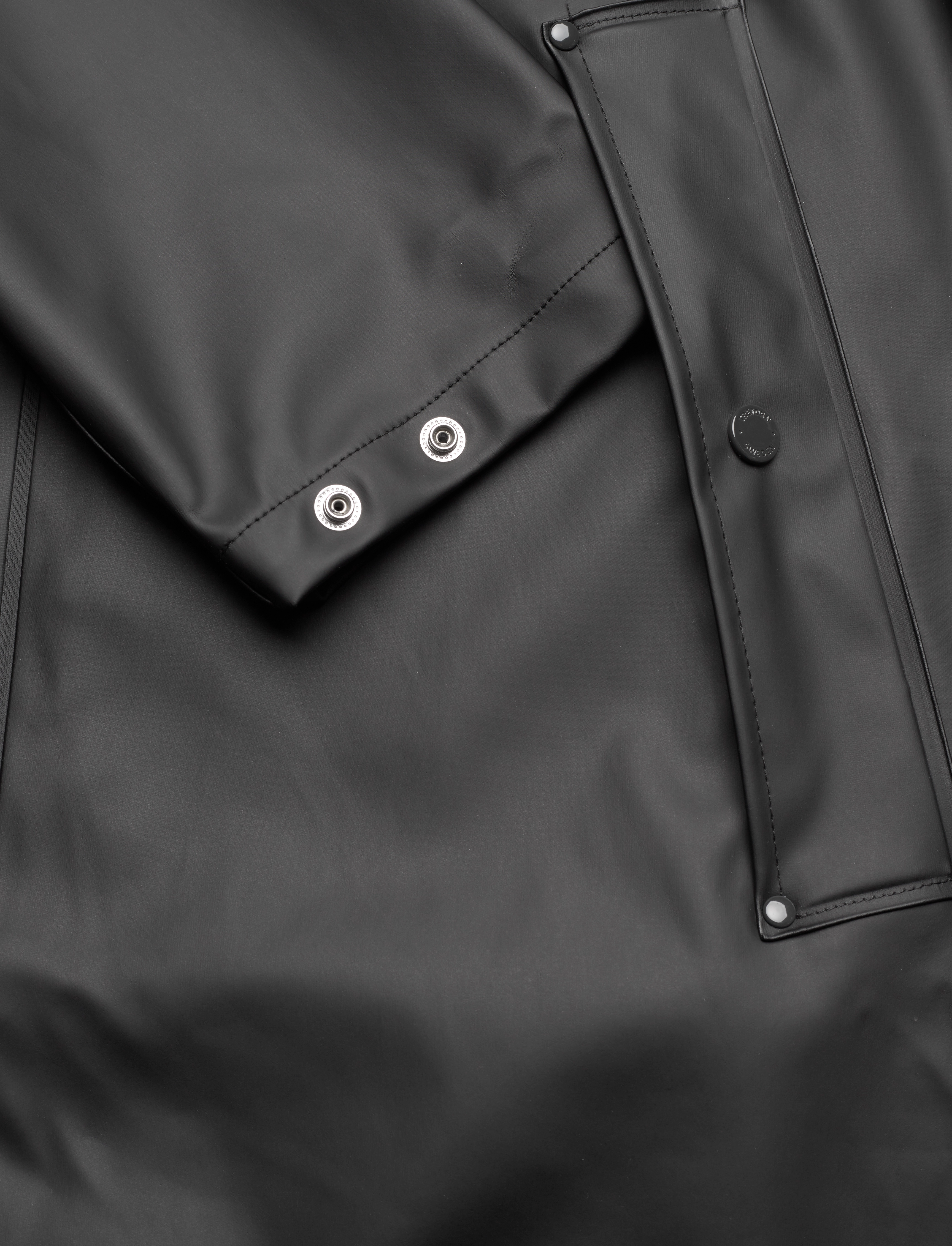 Tretorn - WINGS LONG RAIN JACKET - 050/jet black - 3