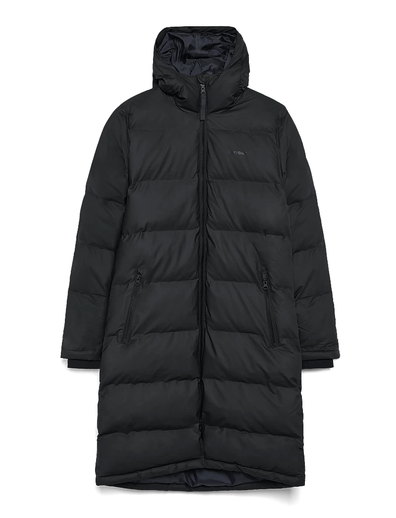 Tretorn - LEIA COAT - dunfrakker - 050/jet black - 1