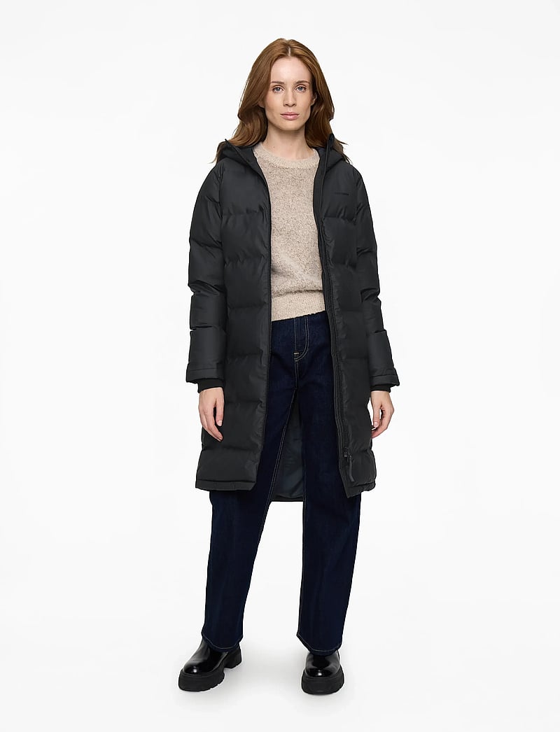 Tretorn - LEIA COAT - dunfrakker - 050/jet black - 2