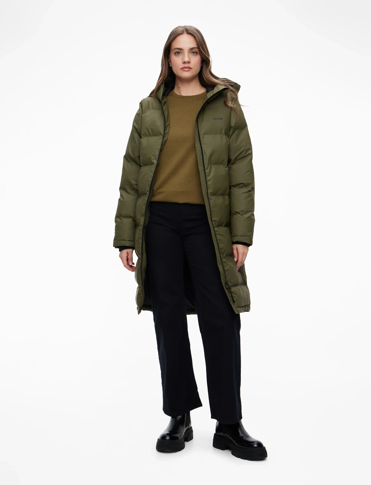 Tretorn - LEIA COAT - dun- & vadderade jackor - 518/olive - 1
