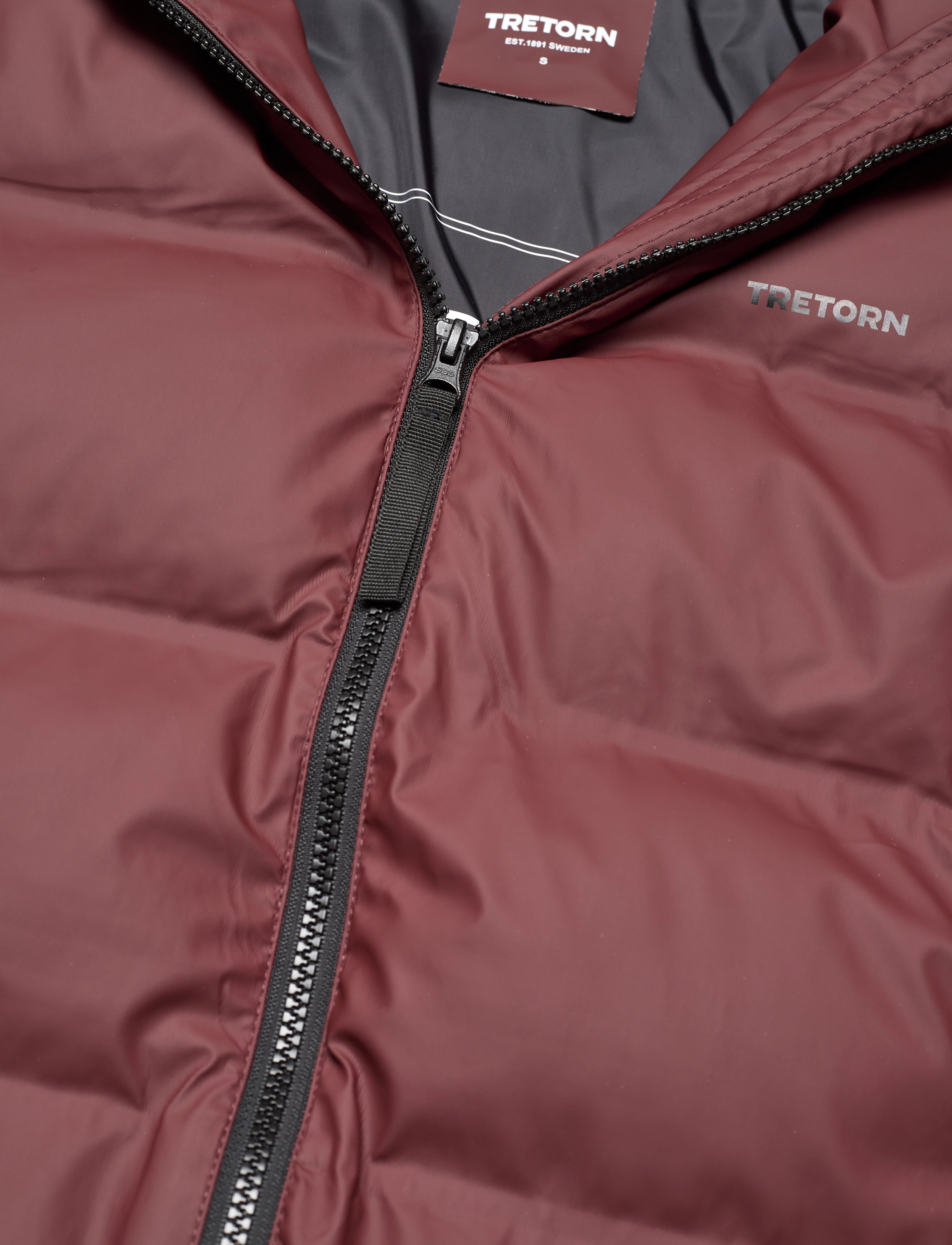 Tretorn - LEIA SHORT JACKET - fodrade jackor - 801/brown plum - 3
