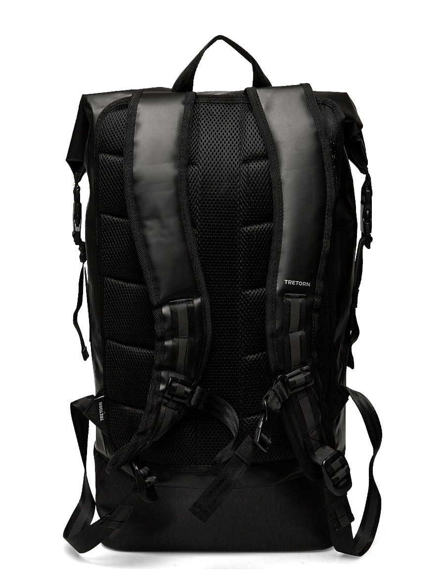 Tretorn - LYA ROLLTOP WP - rolltop-rygsække - 050/jet black - 1