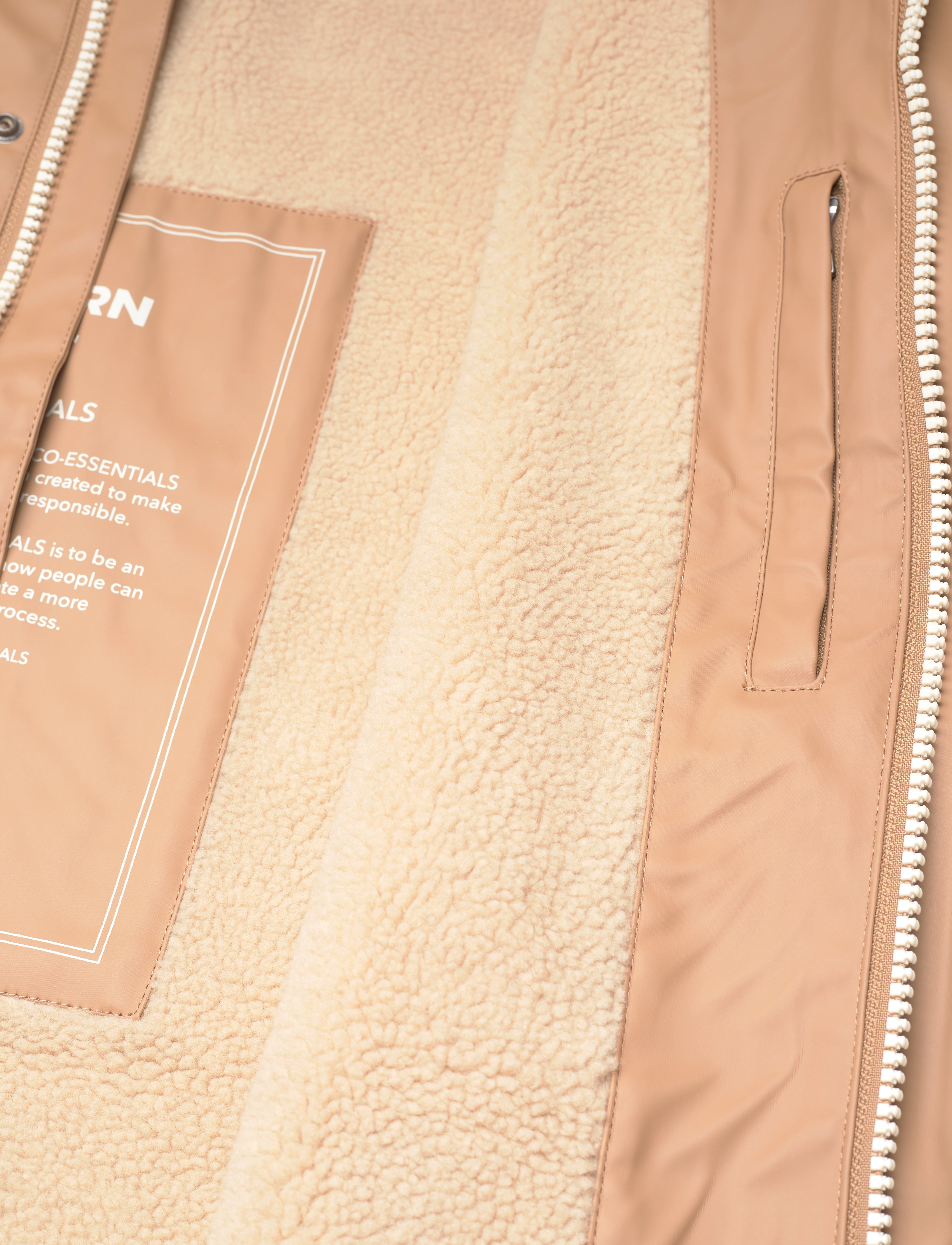 Tretorn - WINGS PILE RAIN COAT - 616/khaki beige - 4