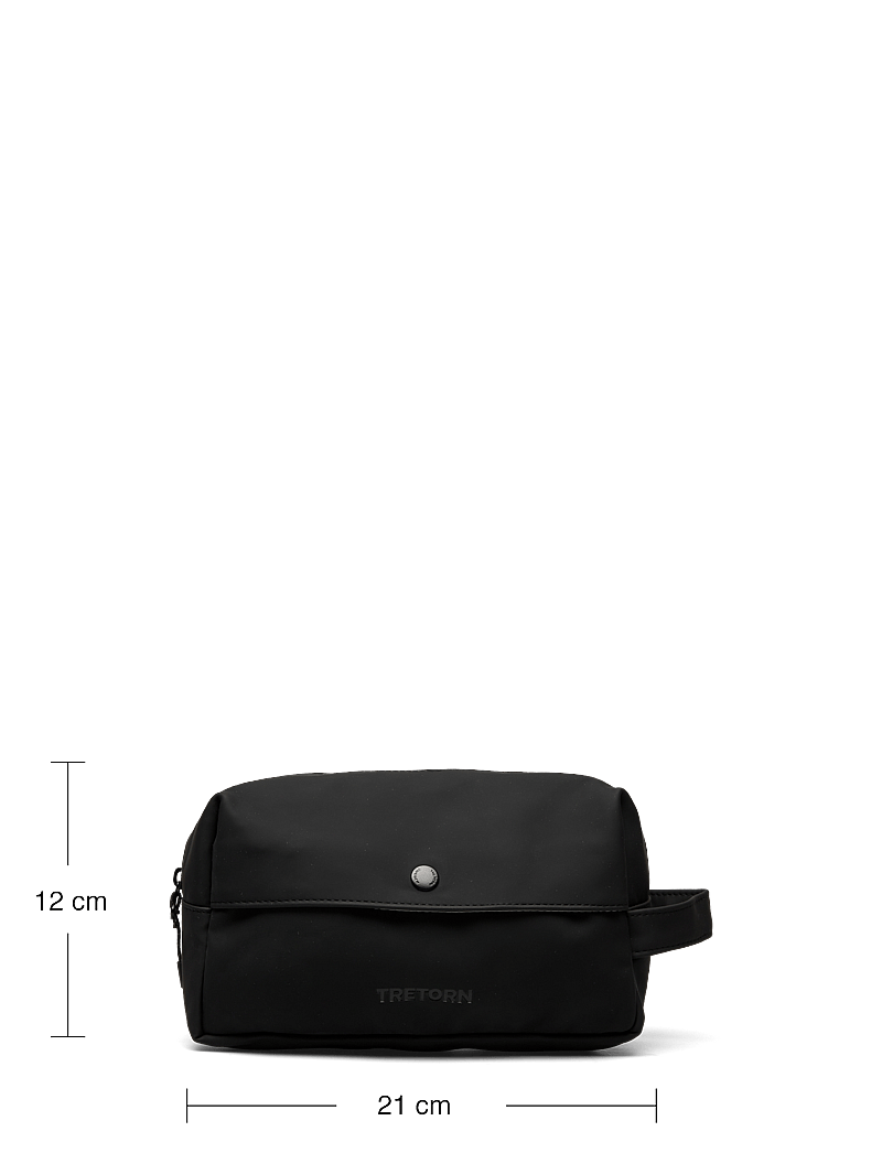 Tretorn - PU WASH BAG - veekindlad kotid - 052/jet black - 4