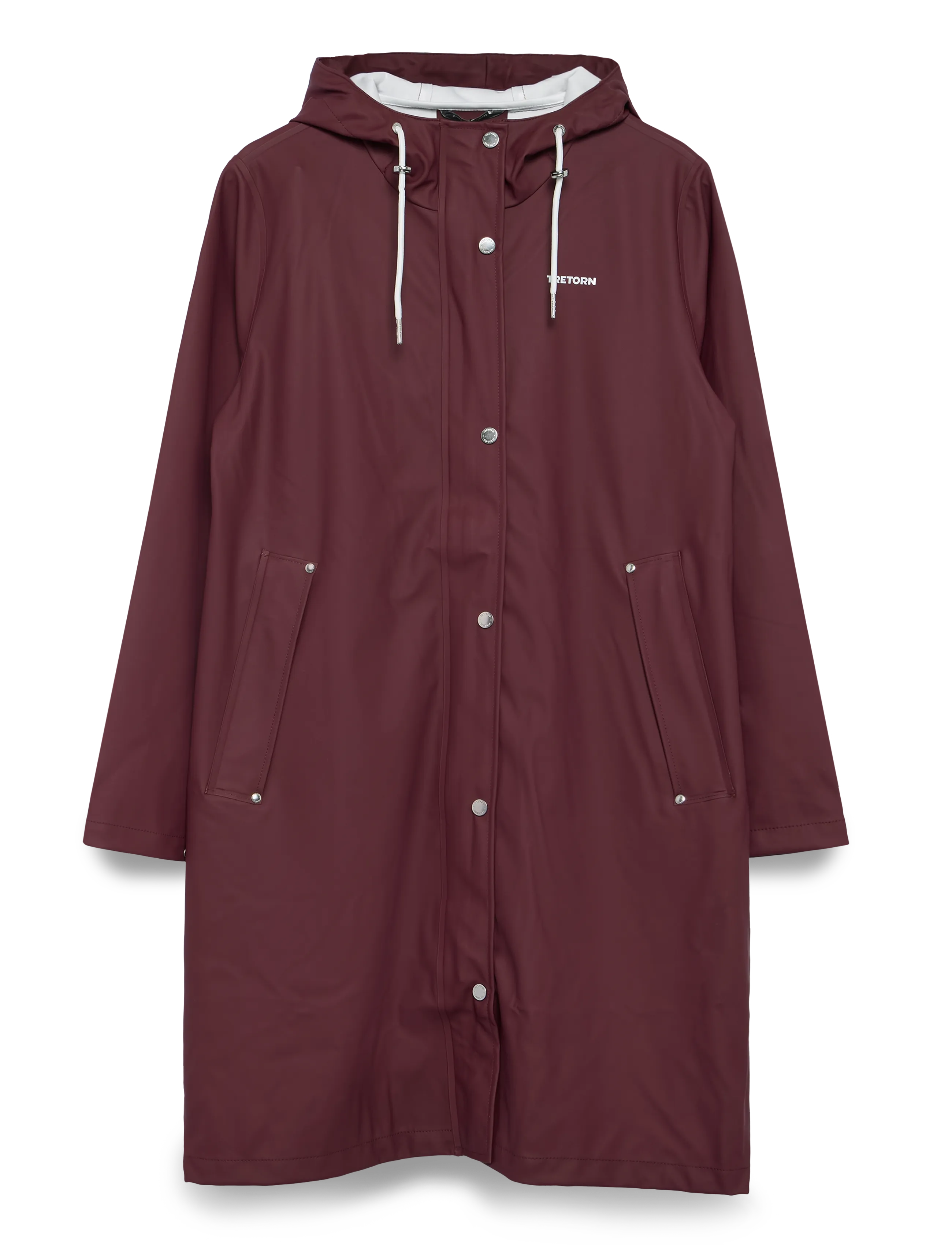 Tretorn WINGS A-SHAPE RAIN COAT - Regenjassen - 314/BURGUNDY / burgundy