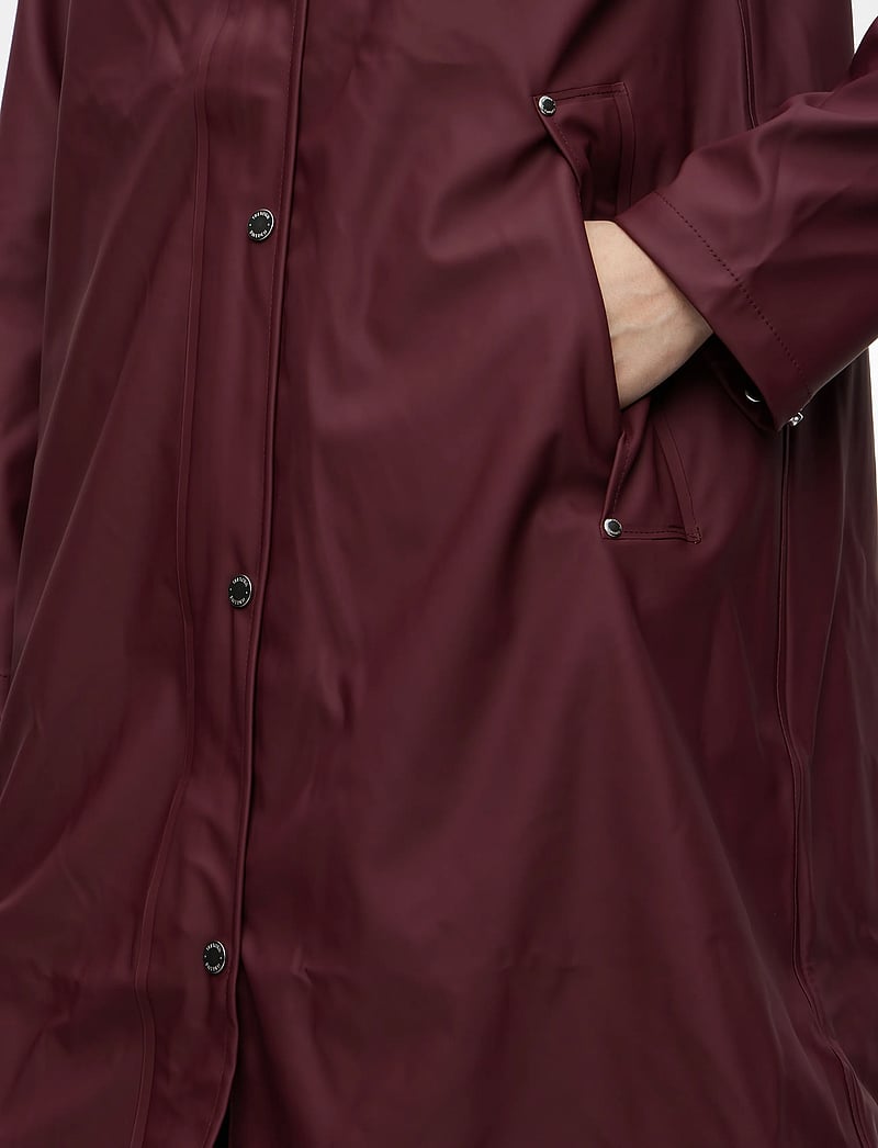 Tretorn - WINGS A-SHAPE RAIN COAT - vihmamantlid - 314/burgundy - 5