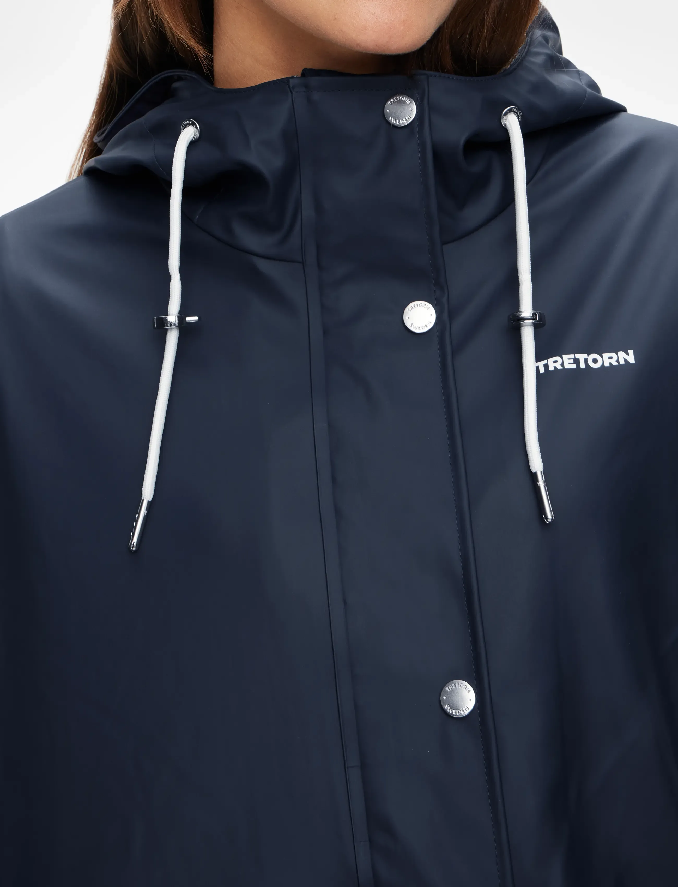 Tretorn - WINGS A-SHAPE RAIN COAT - overtøj - 415/navy blaze - 5
