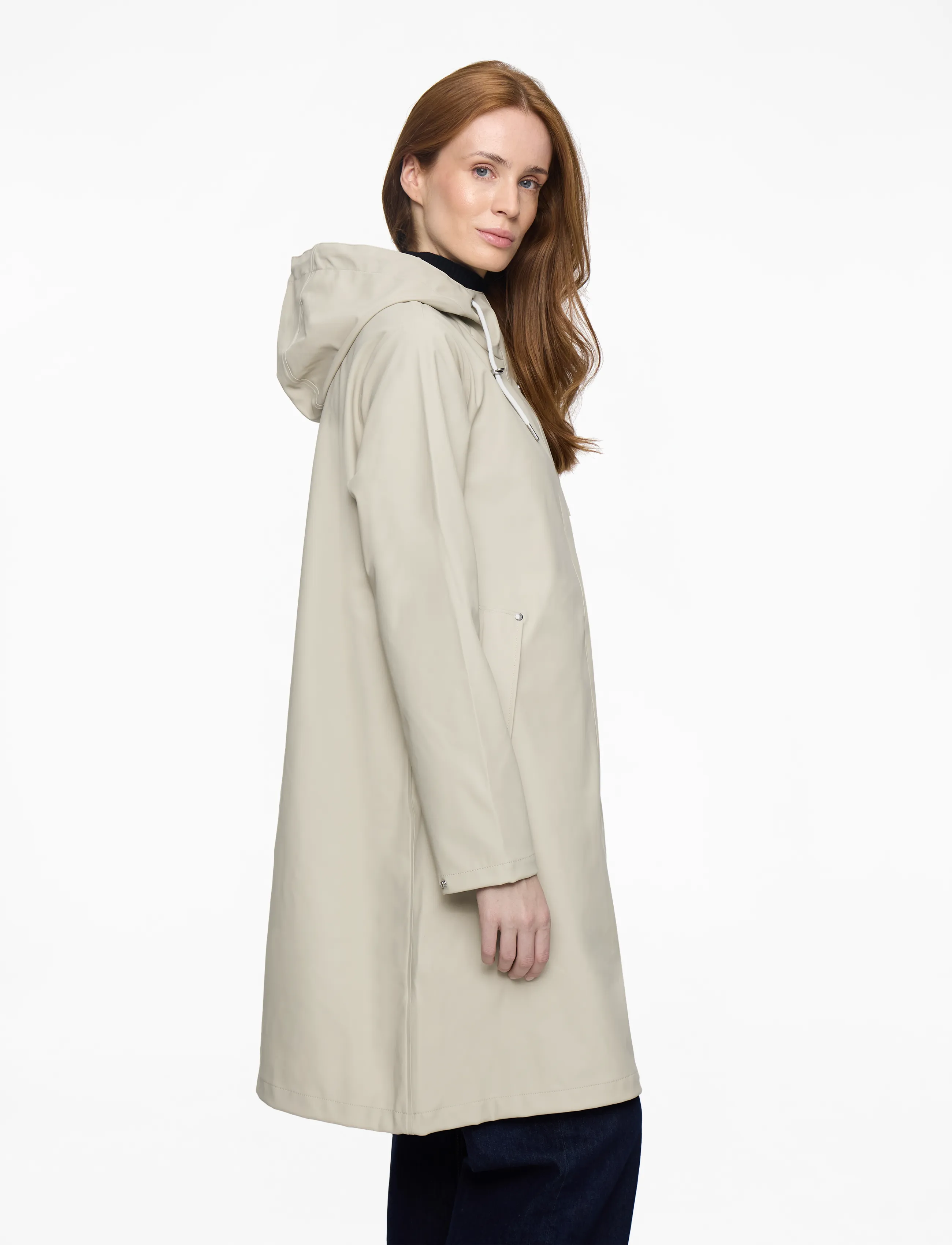 Tretorn - WINGS A-SHAPE RAIN COAT - ytterkläder - 600/sand - 3
