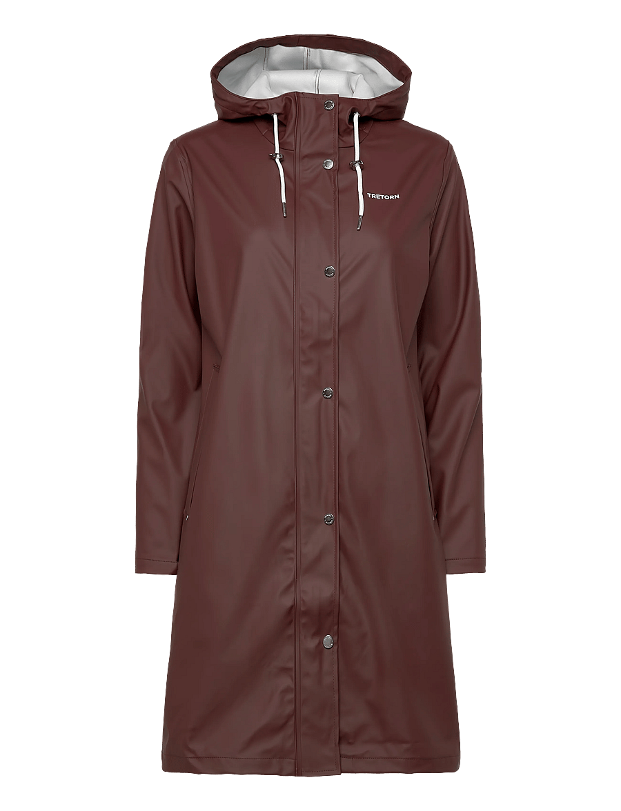 Tretorn - WINGS A-SHAPE RAIN COAT - regenmäntel - 635/french roast - 0