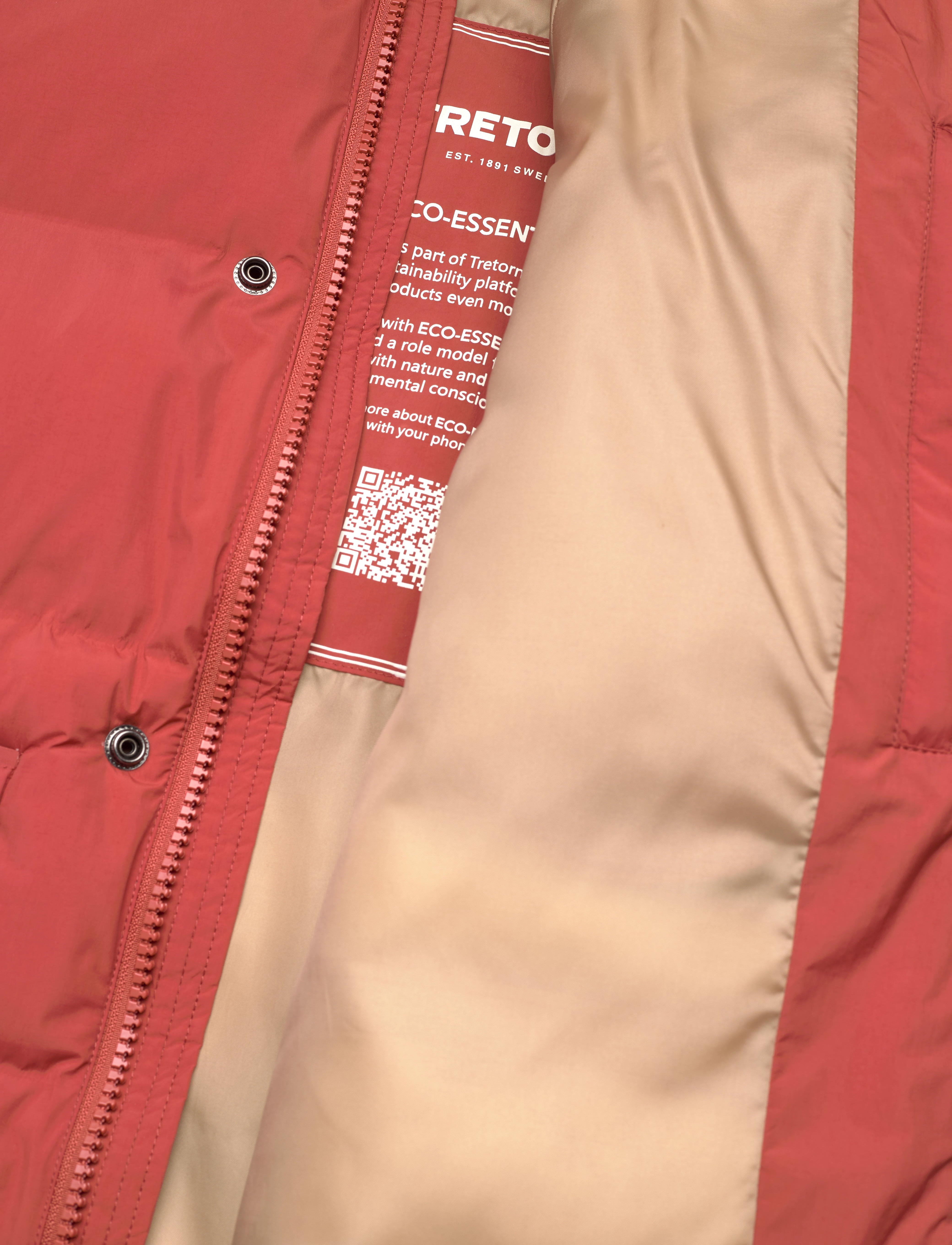 Tretorn - ARCTIC PUFFER JACKET - 310/burnt brick - 5
