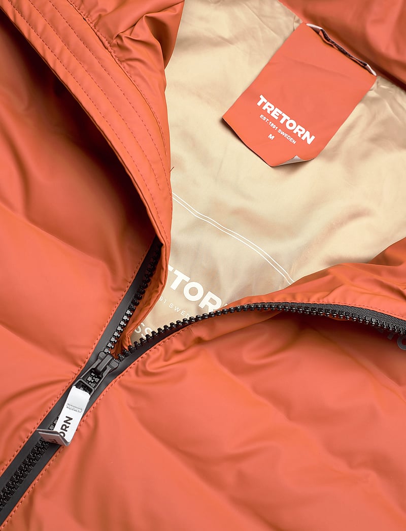 Tretorn - BASECAMP PU JACKET M's - vinterjackor - 310/burnt brick - 2