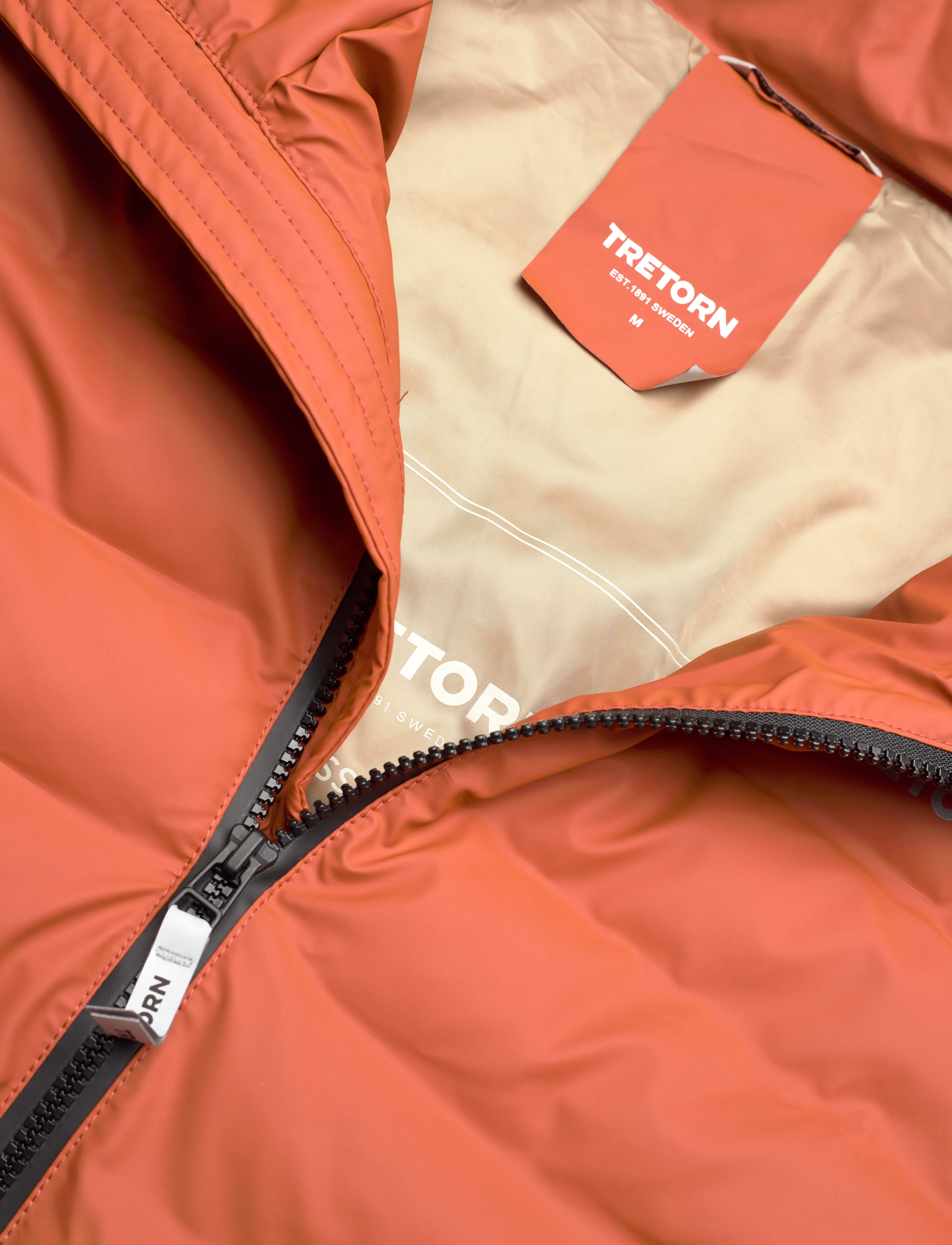 Tretorn - BASECAMP PU JACKET M's - 310/burnt brick - 2