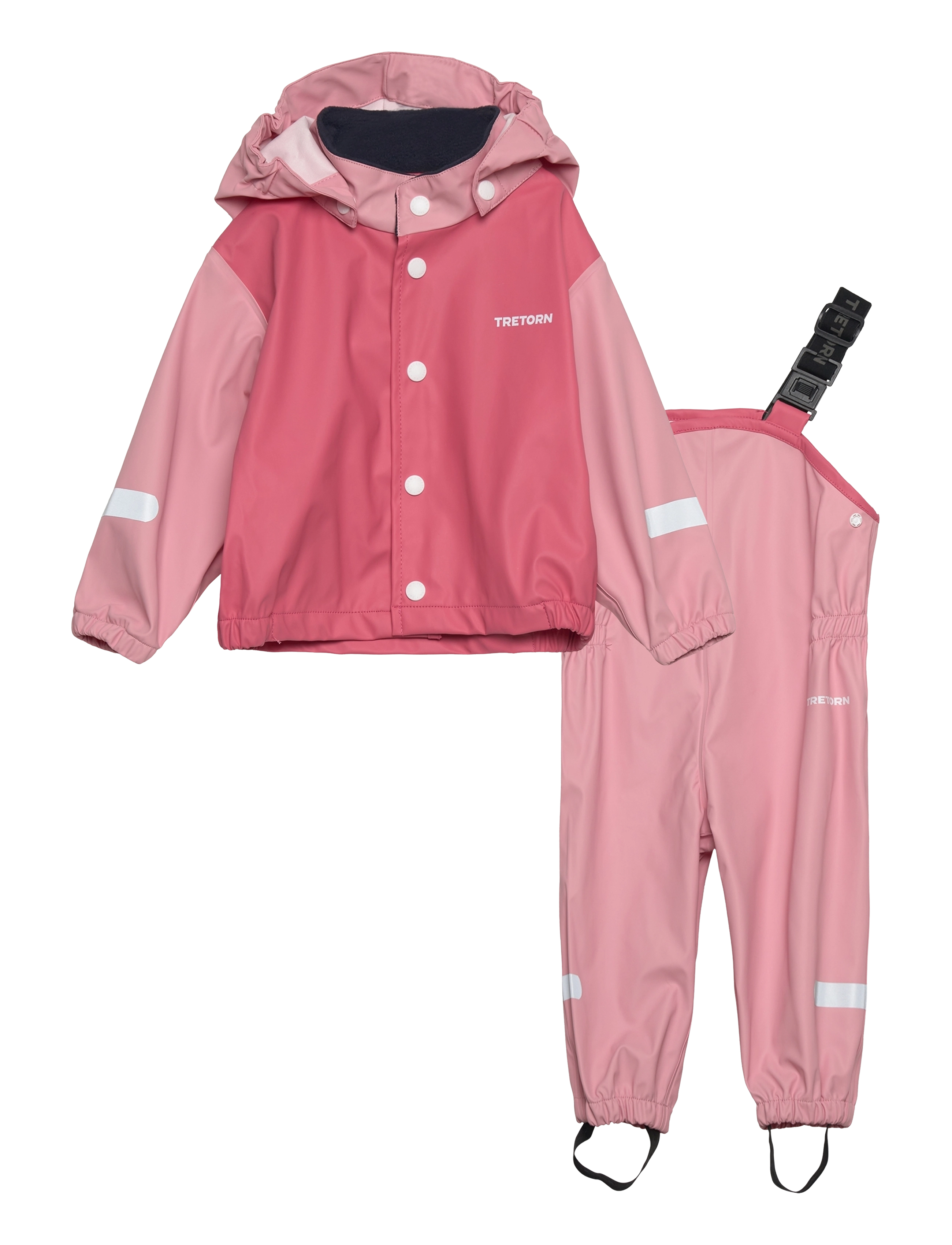 Tretorn Rainshower Set, 86-92, Rainwear, Rosa - Rainwear Sets, Kinder
