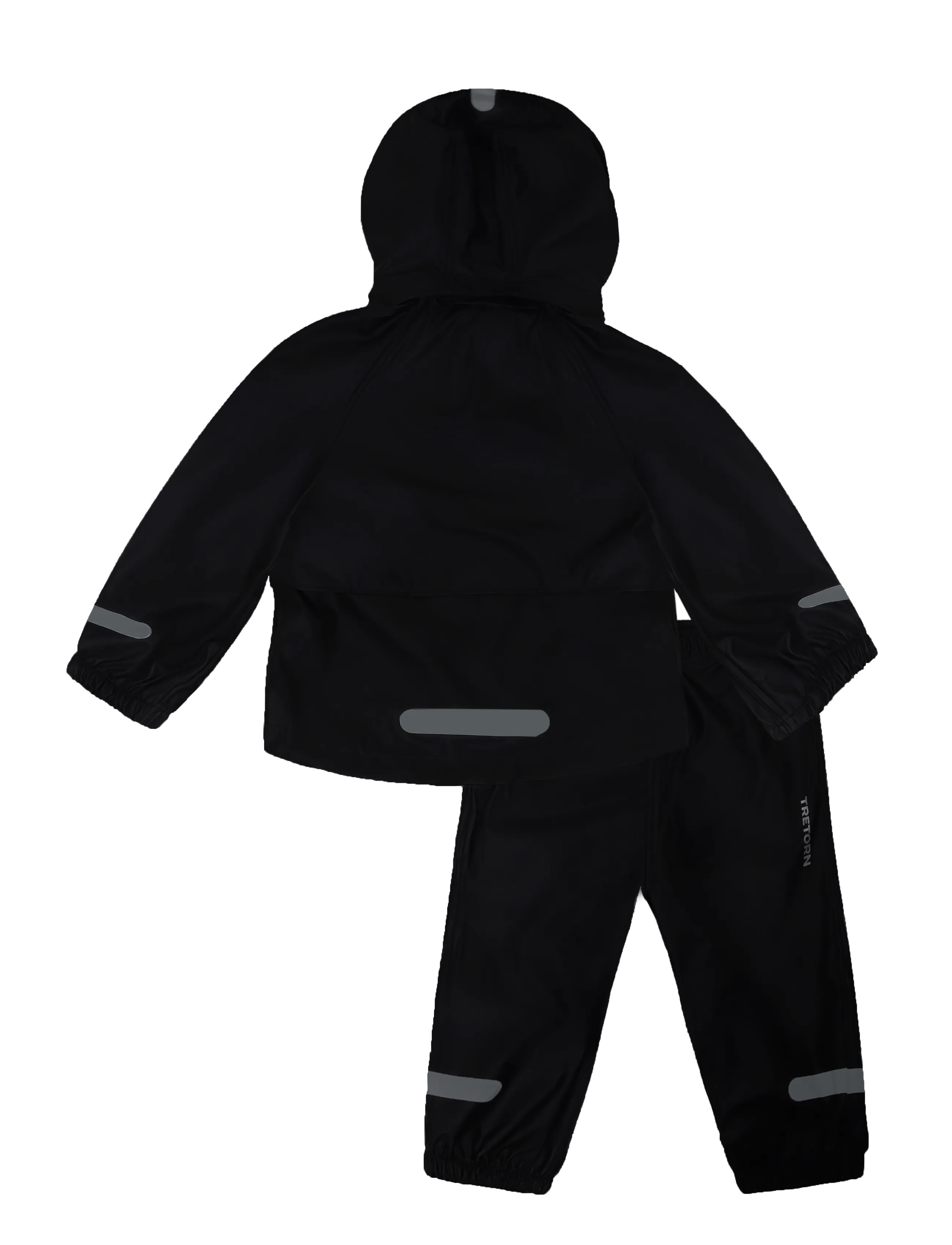 Tretorn - KIDS PACKABLE RAINBREAKER SET - spordidressid - 059/black - 1