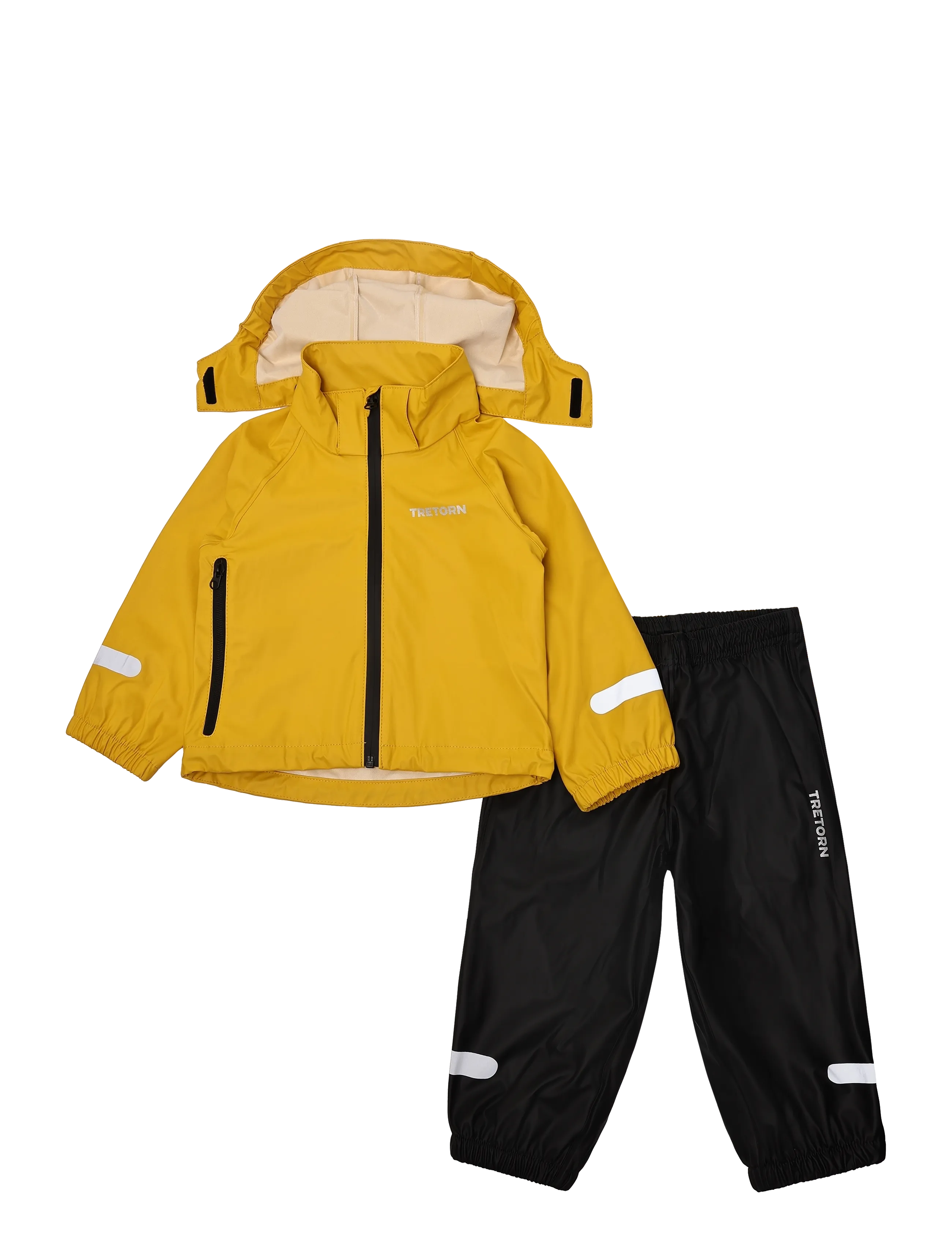 Tretorn KIDS PACKABLE RAINBREAKER SET - Osta suuruse järgi - 204/SPECTRA YELLOW / yellow