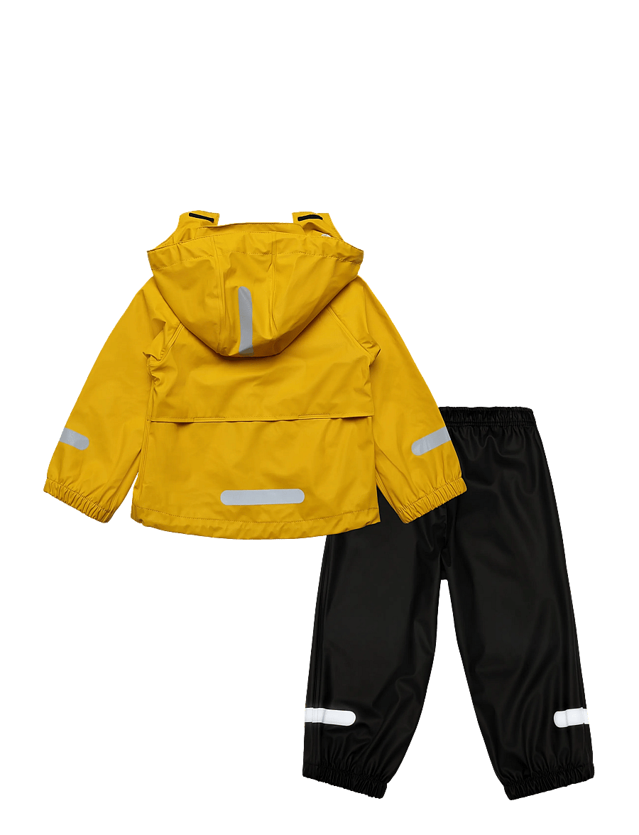Tretorn - KIDS PACKABLE RAINBREAKER SET - spordidressid - 204/spectra yellow - 1