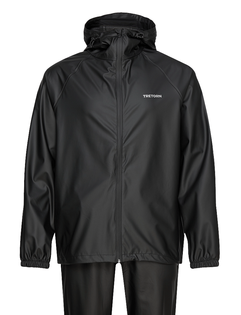 Tretorn - PACKABLE RAINBREAKER SET - wasserdichte hosen - 059/black - 0