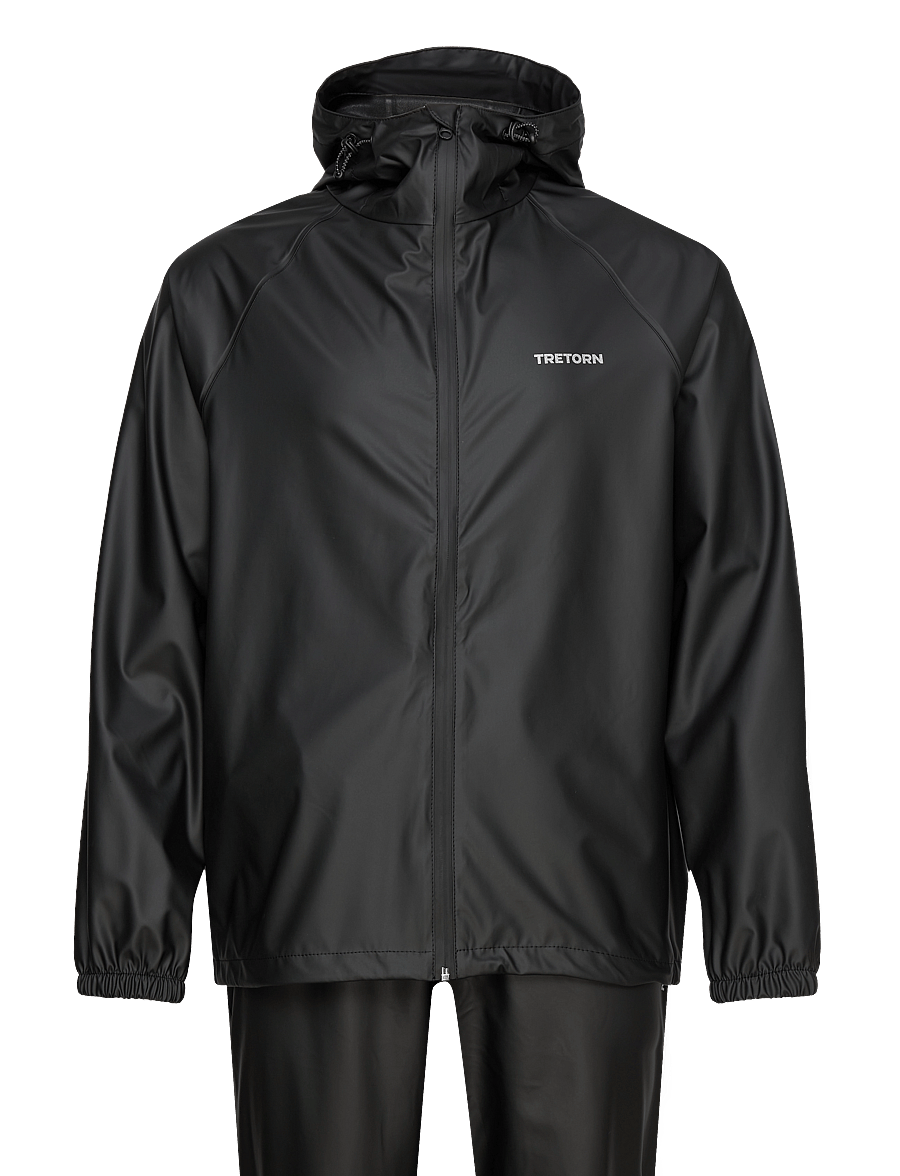 Tretorn - PACKABLE RAINBREAKER SET - regnbukser - 059/black - 0