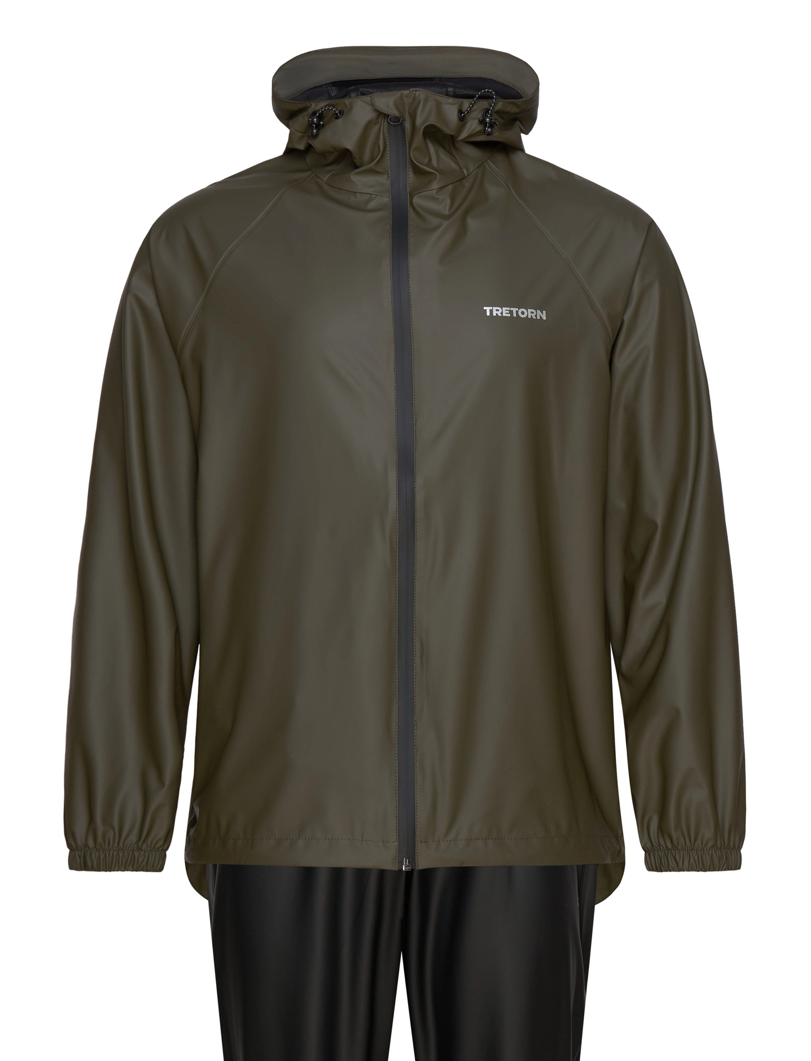 TRETORN Packable Rainbreaker Set Khaki - L - Herren