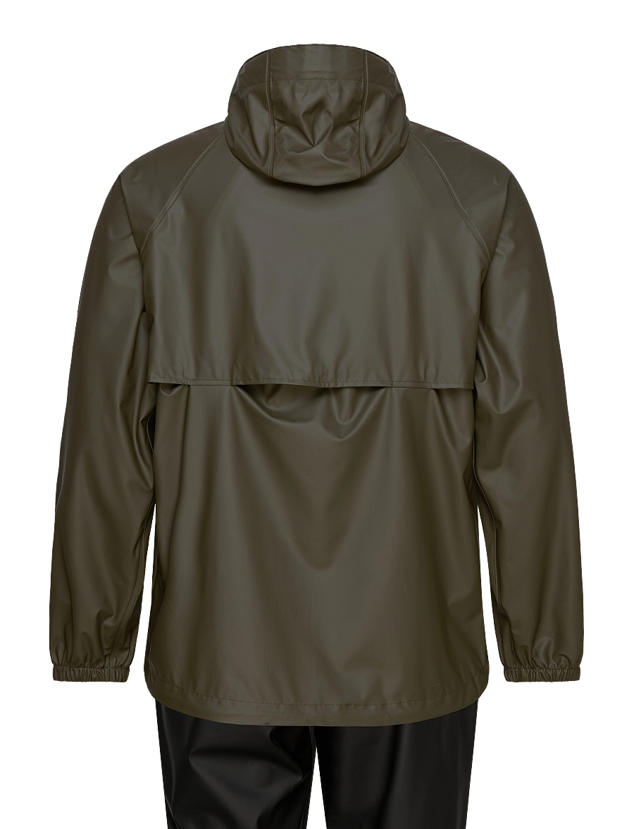 Tretorn - PACKABLE RAINBREAKER SET - wasserdichte hosen - 502/forest green - 1