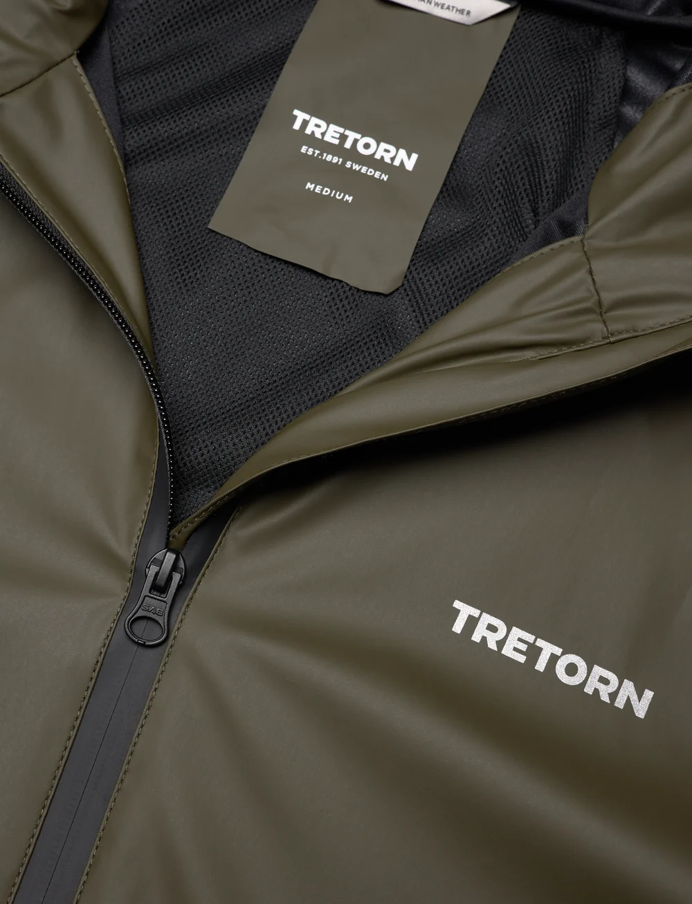 Tretorn - PACKABLE RAINBREAKER SET - neperšlampamosios kelnės - 502/forest green - 4