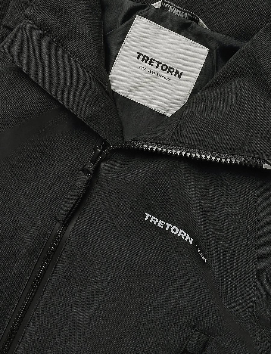 Tretorn - TORRENT SHELL JACKET 2.0 - tuule- ja vihmajakid - 059/black - 2