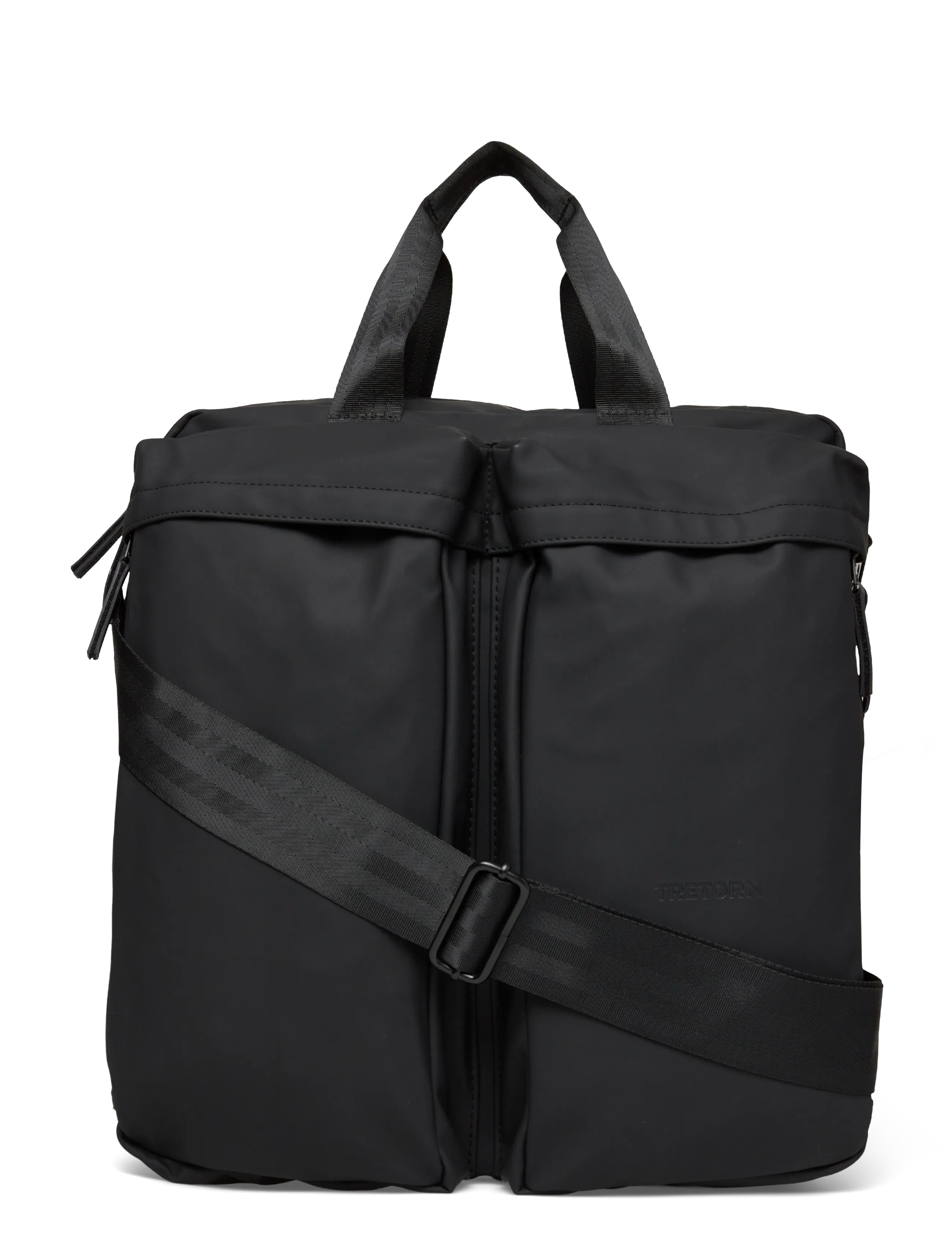Tretorn Wings Shoulder Tote, Mænd, Skuldertaske, Sort, Str: ONE SIZE