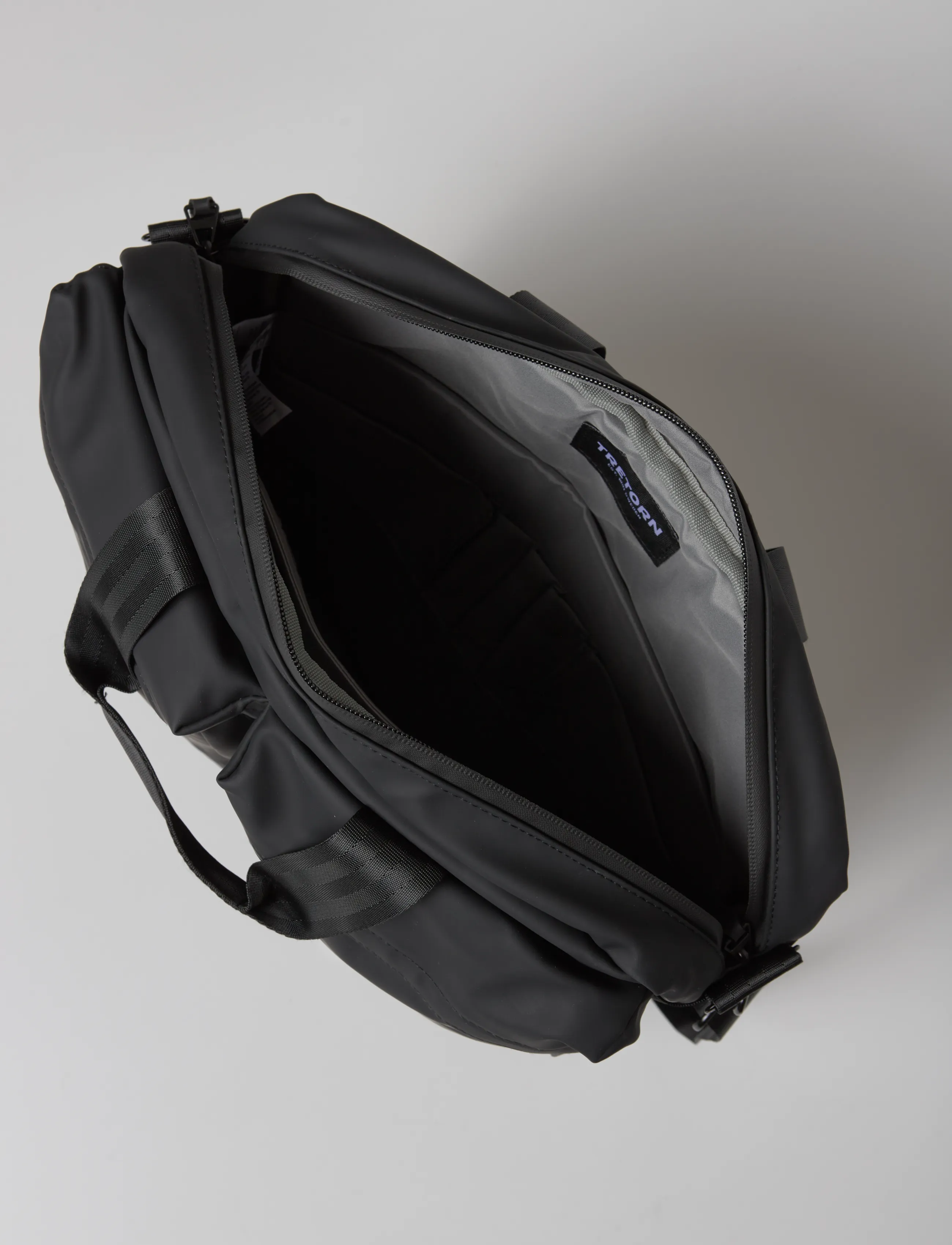 Tretorn - WINGS SHOULDER TOTE - per petį permetamos rankinės - 059/black - 3