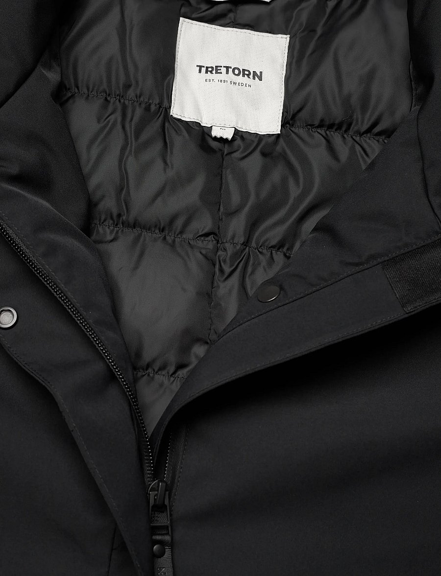 Tretorn - LANE INSULATED COAT - Úlpur - 059/black - 2
